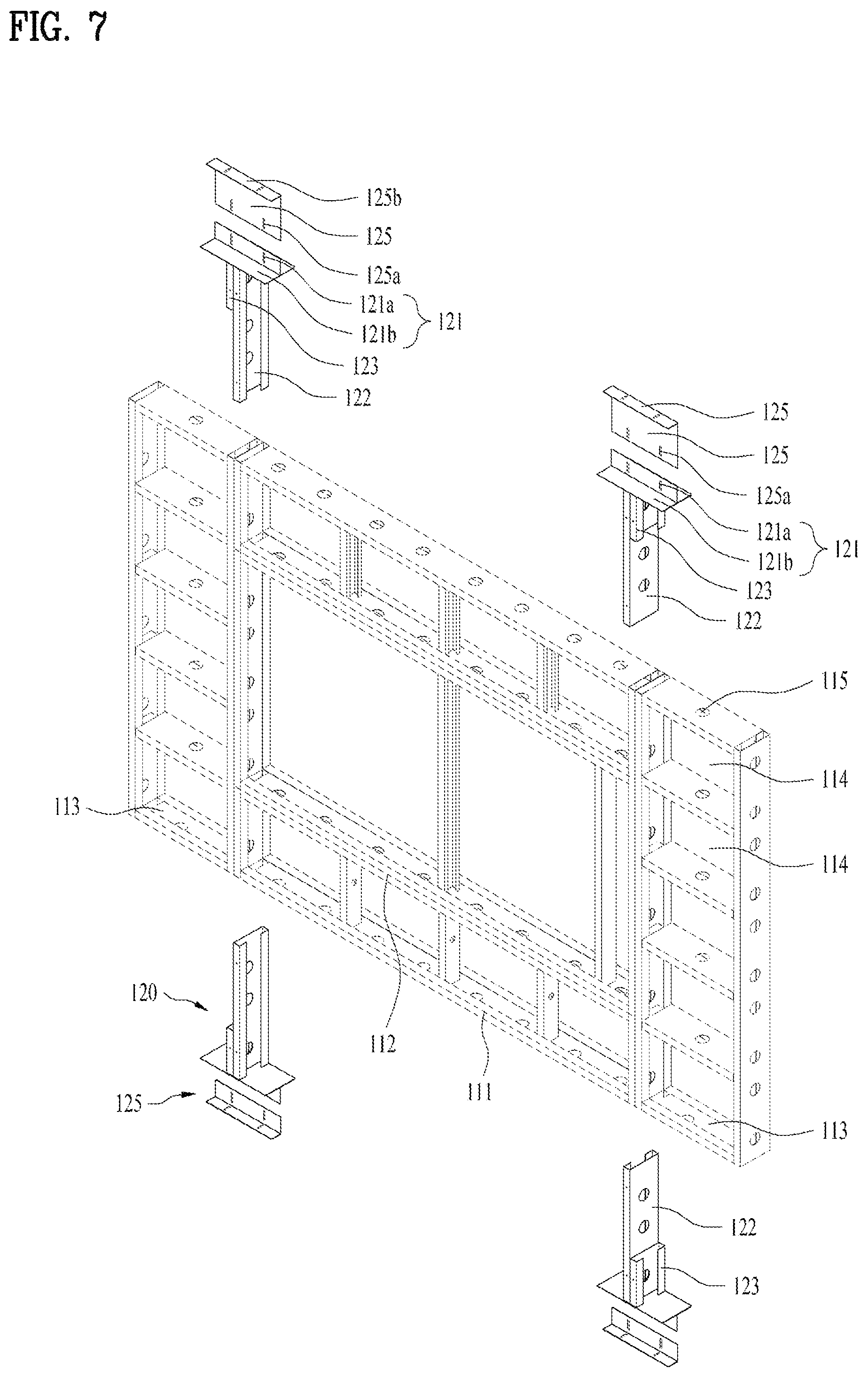 Patent US12305801 Figure 7 – Smart wall