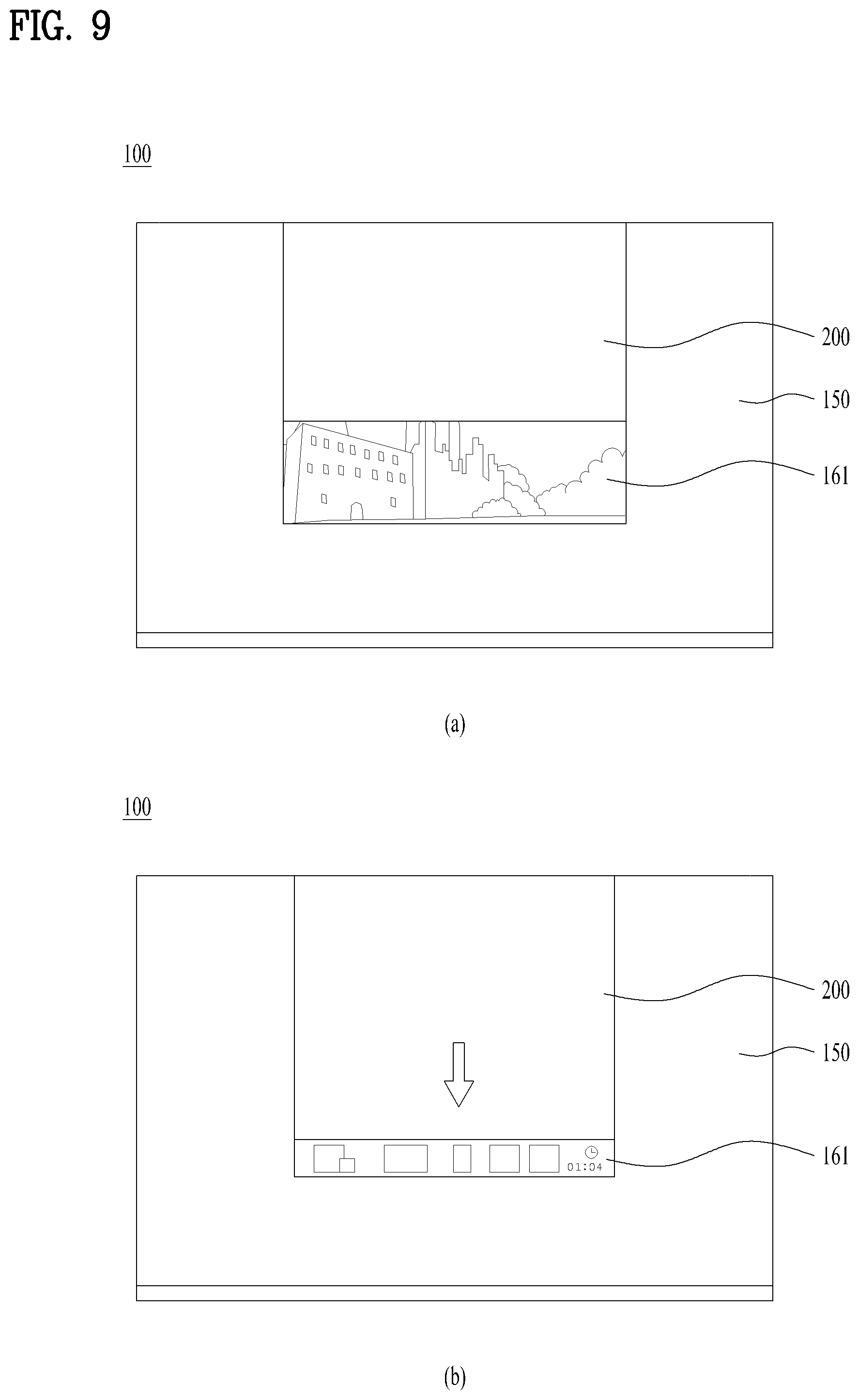 Patent US12305801 Figure 9 – Smart wall