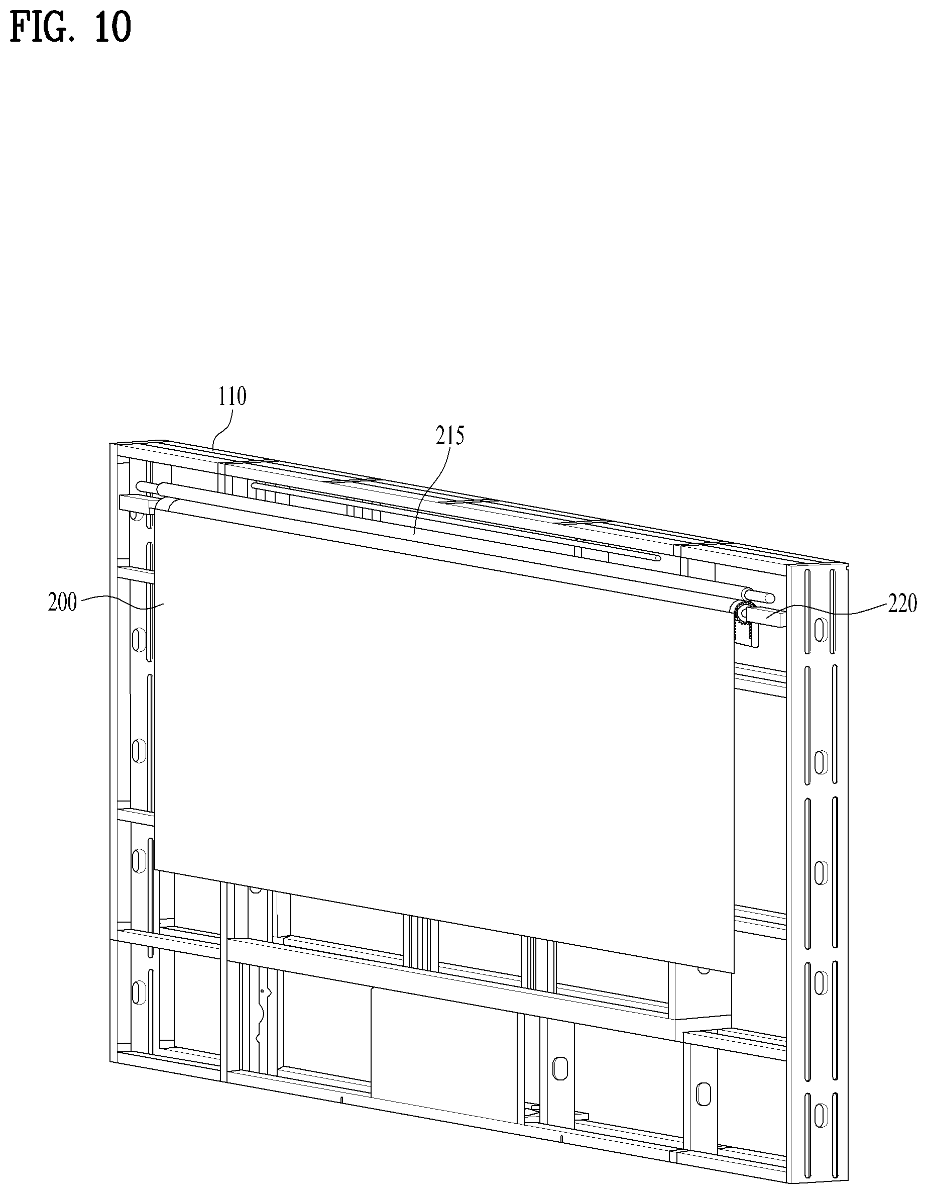 Patent US12305801 Figure 10 – Smart wall