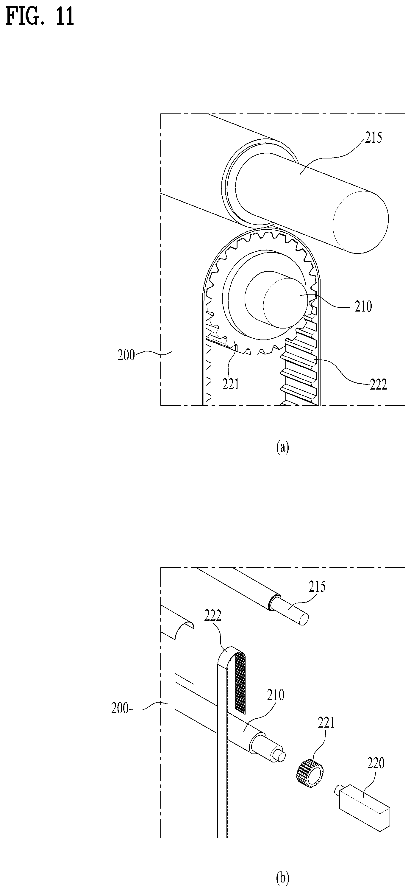 Patent US12305801 Figure 11 – Smart wall
