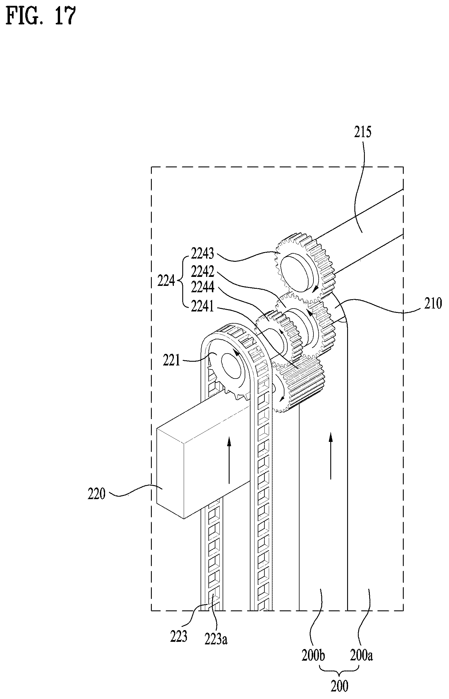Patent US12305801 Figure 17 – Smart wall