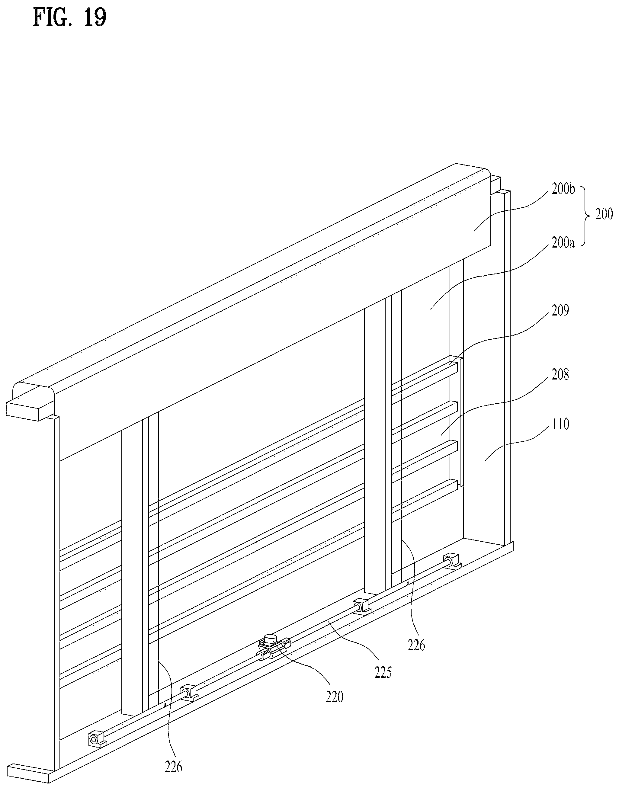 Patent US12305801 Figure 19 – Smart wall