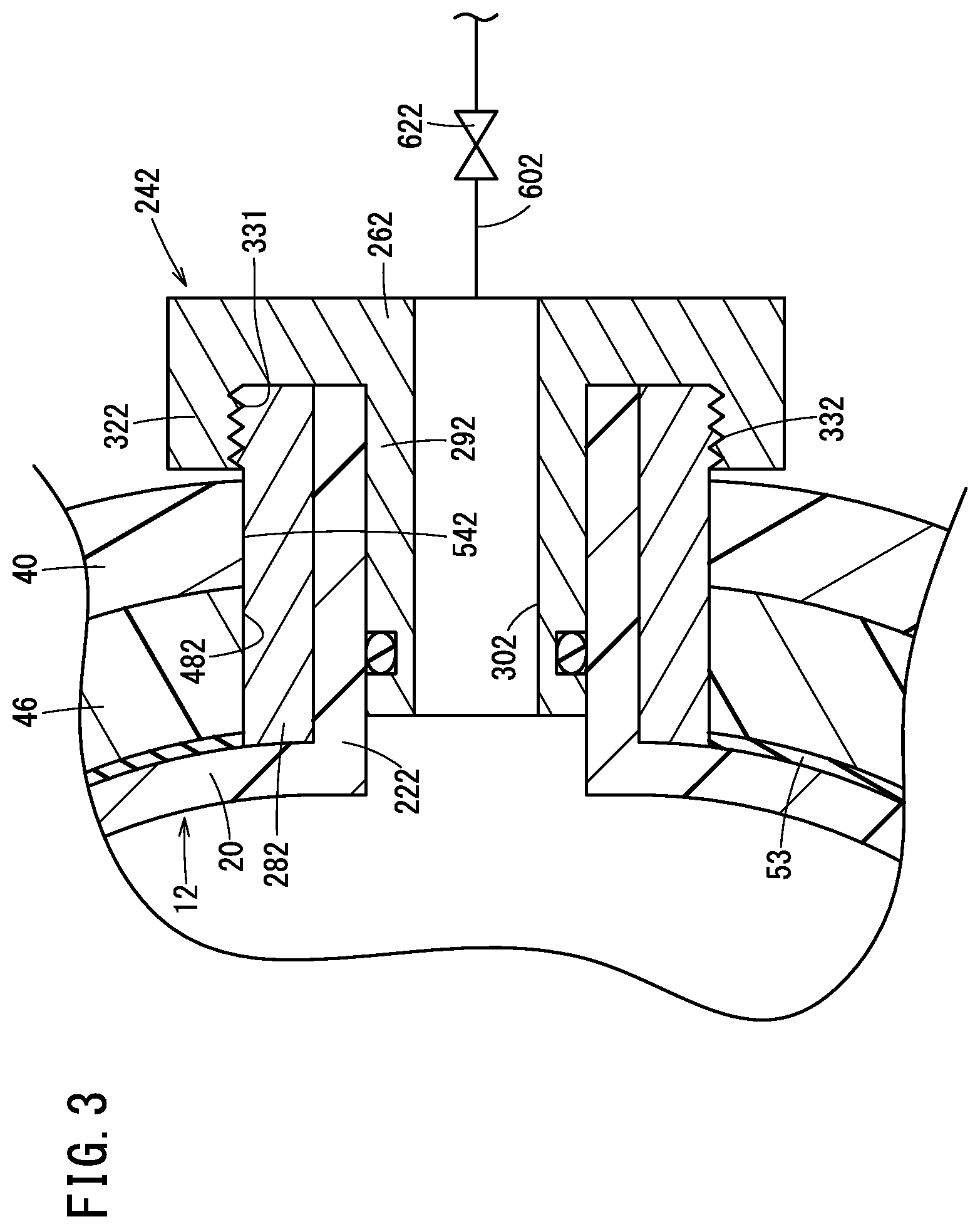 Patent US12305806 Figure 3 – High-pressure vessel and method for manufacturing same