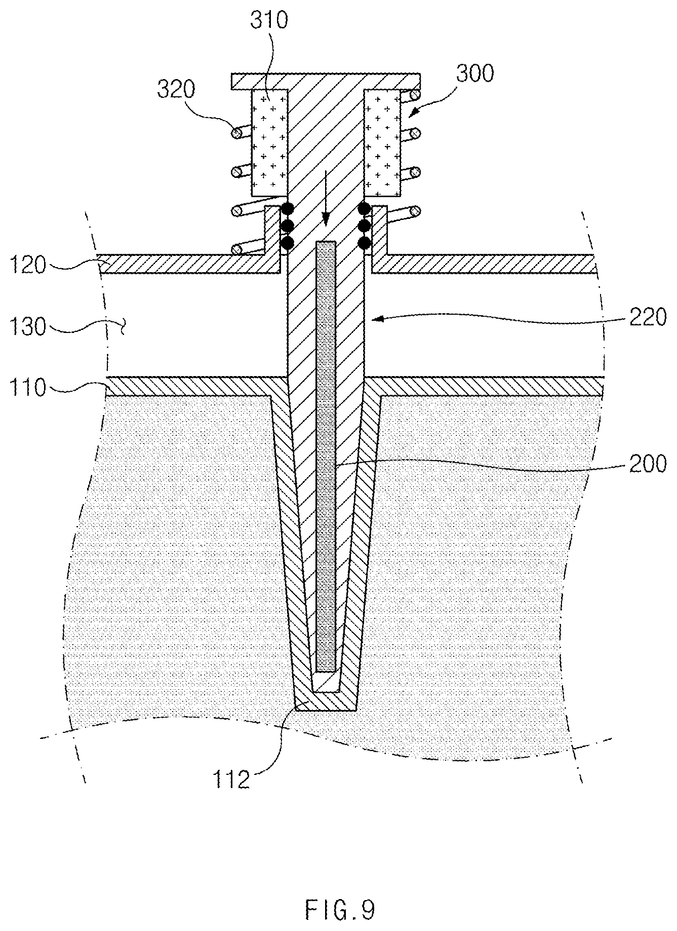 Patent US12305808 Figure 9 – Cryogenic liquid storage apparatus