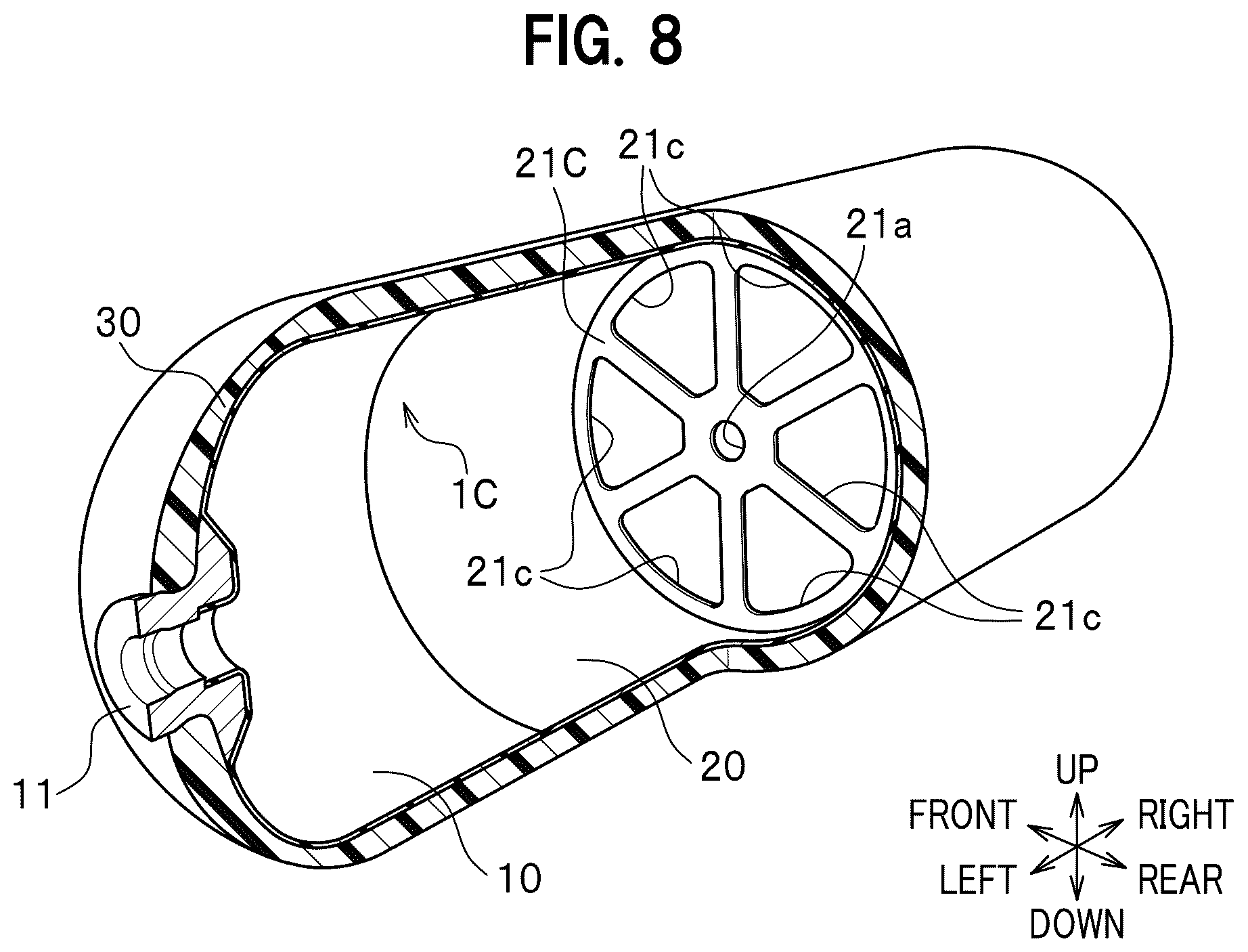 Patent US12305810 Figure 7 – Pressure vessel liner and method for manufacturing pressure vessel liner