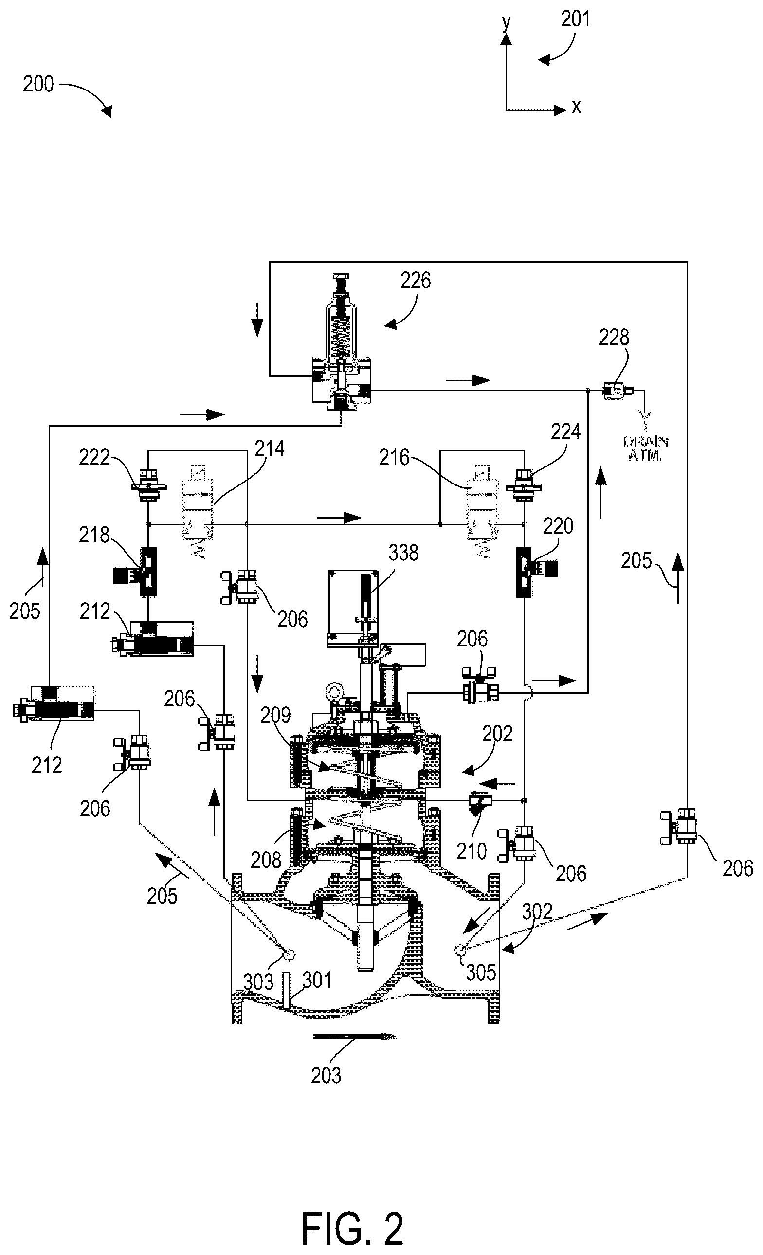 Patent US12305816 Figure 2 – Pipeline energy recovery system