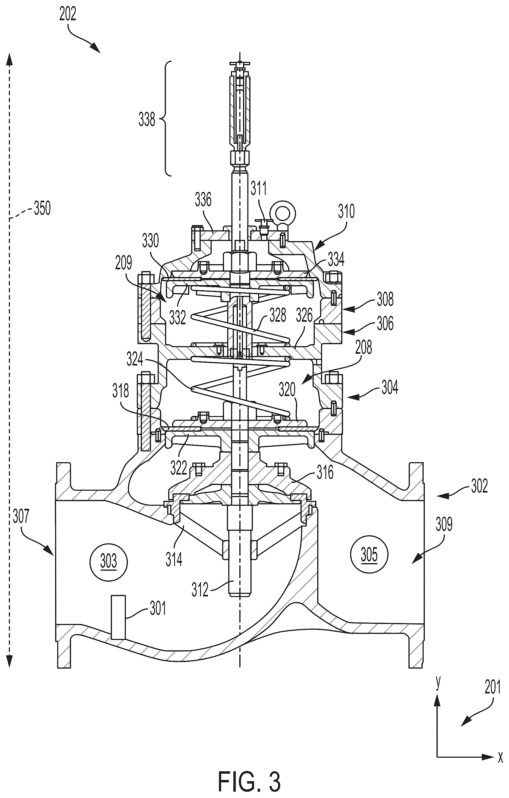 Patent US12305816 Figure 3 – Pipeline energy recovery system