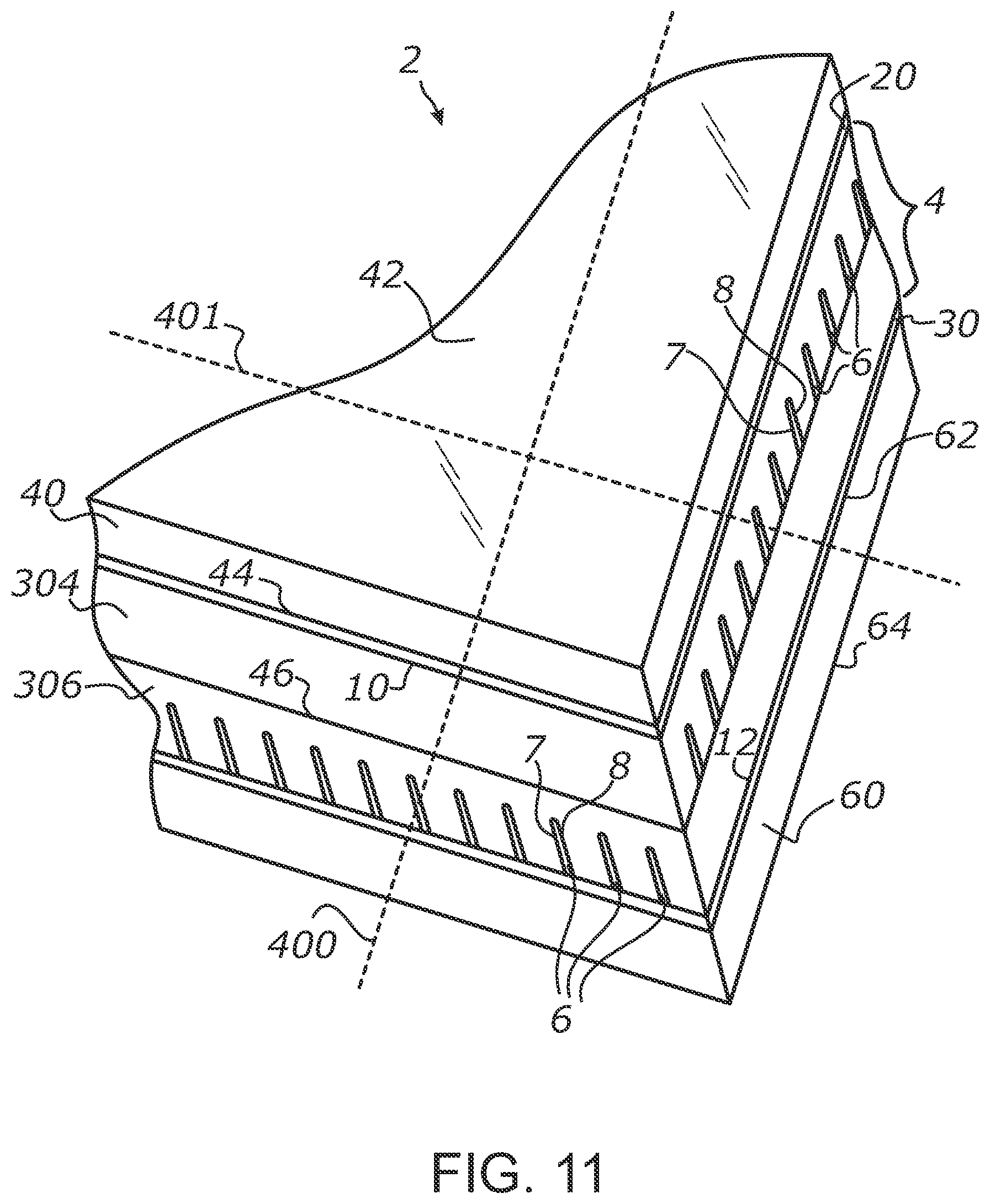 Patent US12305819 Figure 10 – Method of making daylight redirecting window films employing embedded microstructures