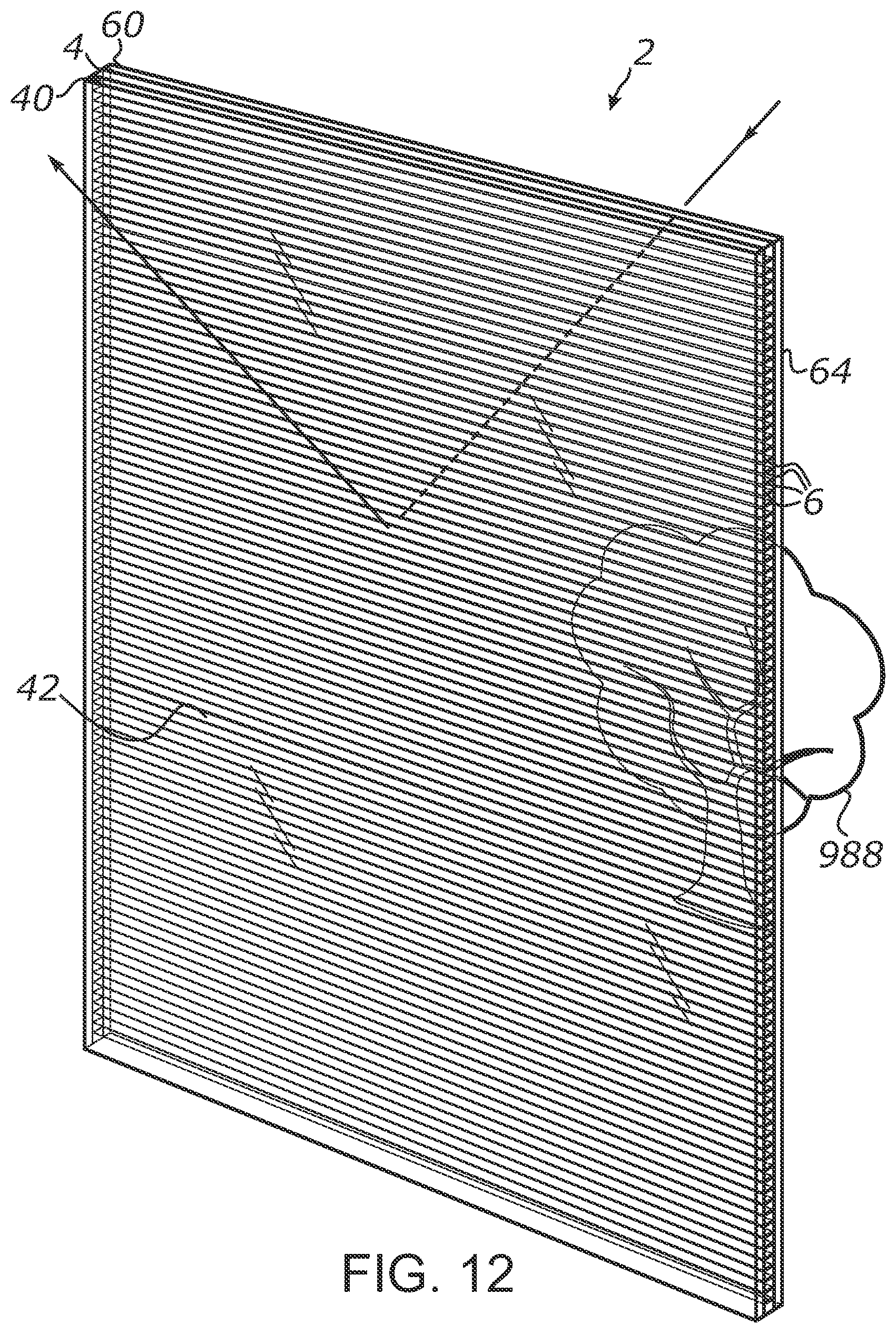 Patent US12305819 Figure 11 – Method of making daylight redirecting window films employing embedded microstructures