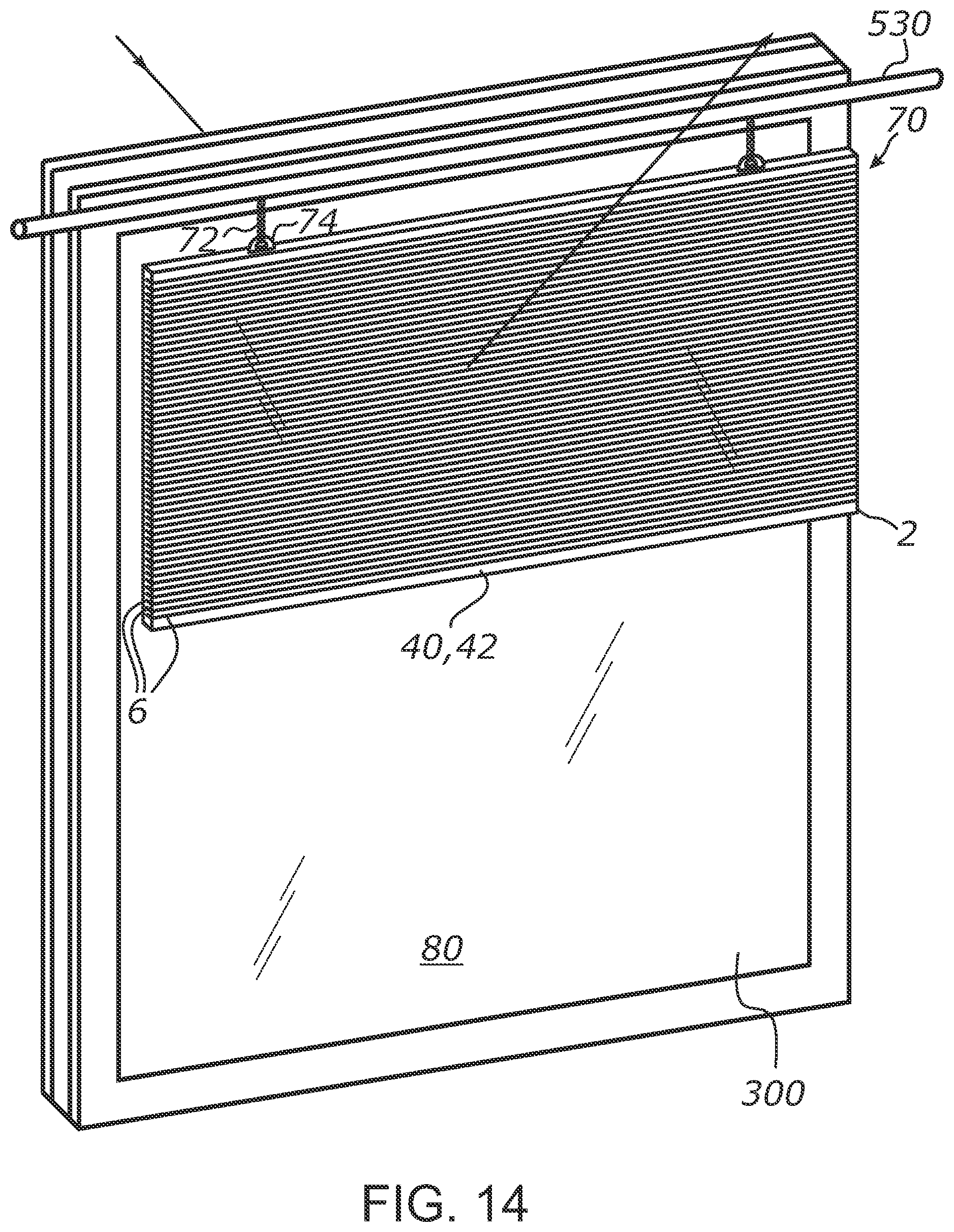 Patent US12305819 Figure 13 – Method of making daylight redirecting window films employing embedded microstructures