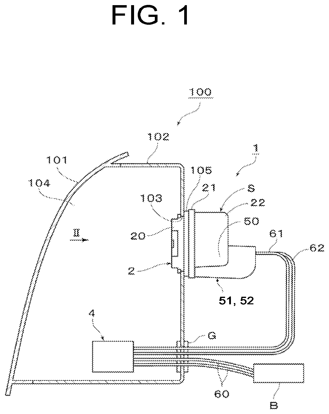 Patent US12305822 Figure 1 – Light source unit for vehicle lamp, vehicle lamp