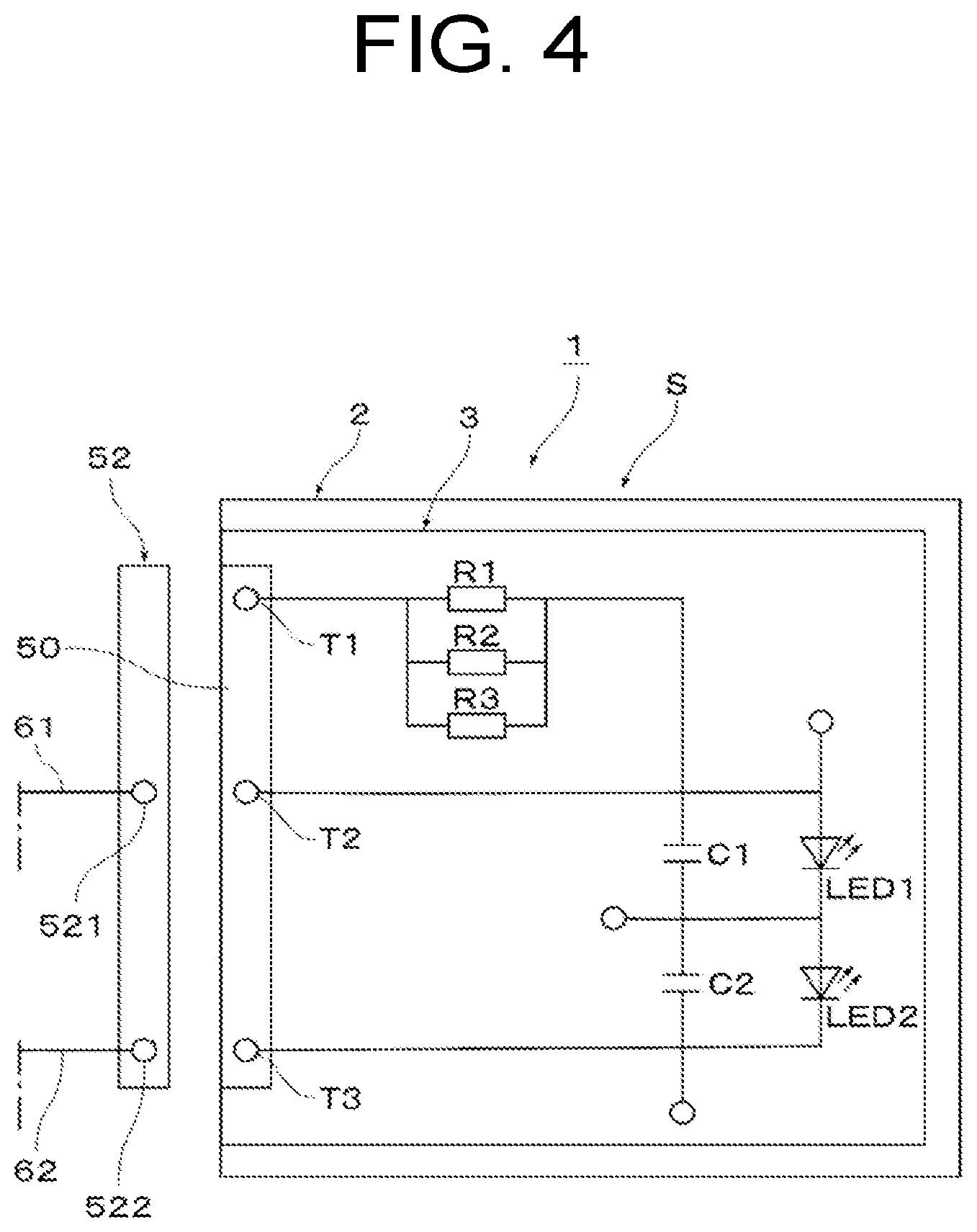 Patent US12305822 Figure 4 – Light source unit for vehicle lamp, vehicle lamp
