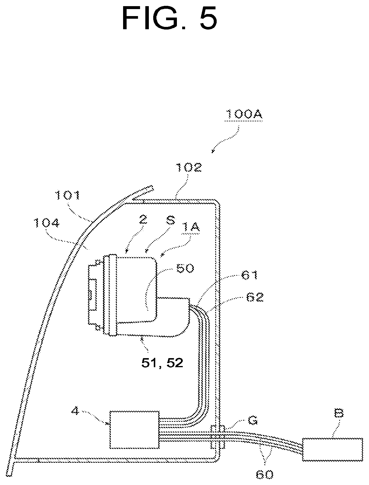 Patent US12305822 Figure 5 – Light source unit for vehicle lamp, vehicle lamp