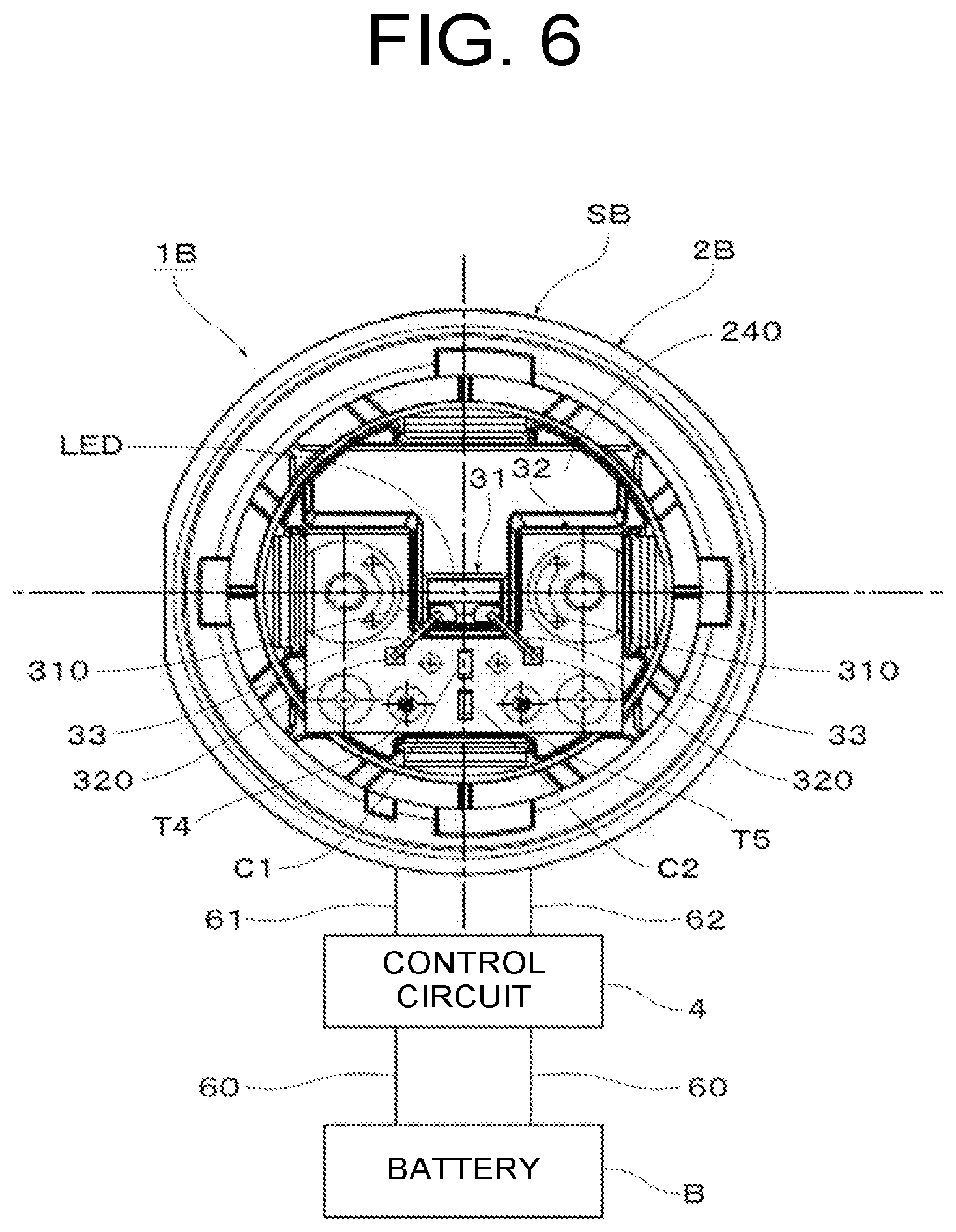 Patent US12305822 Figure 6 – Light source unit for vehicle lamp, vehicle lamp