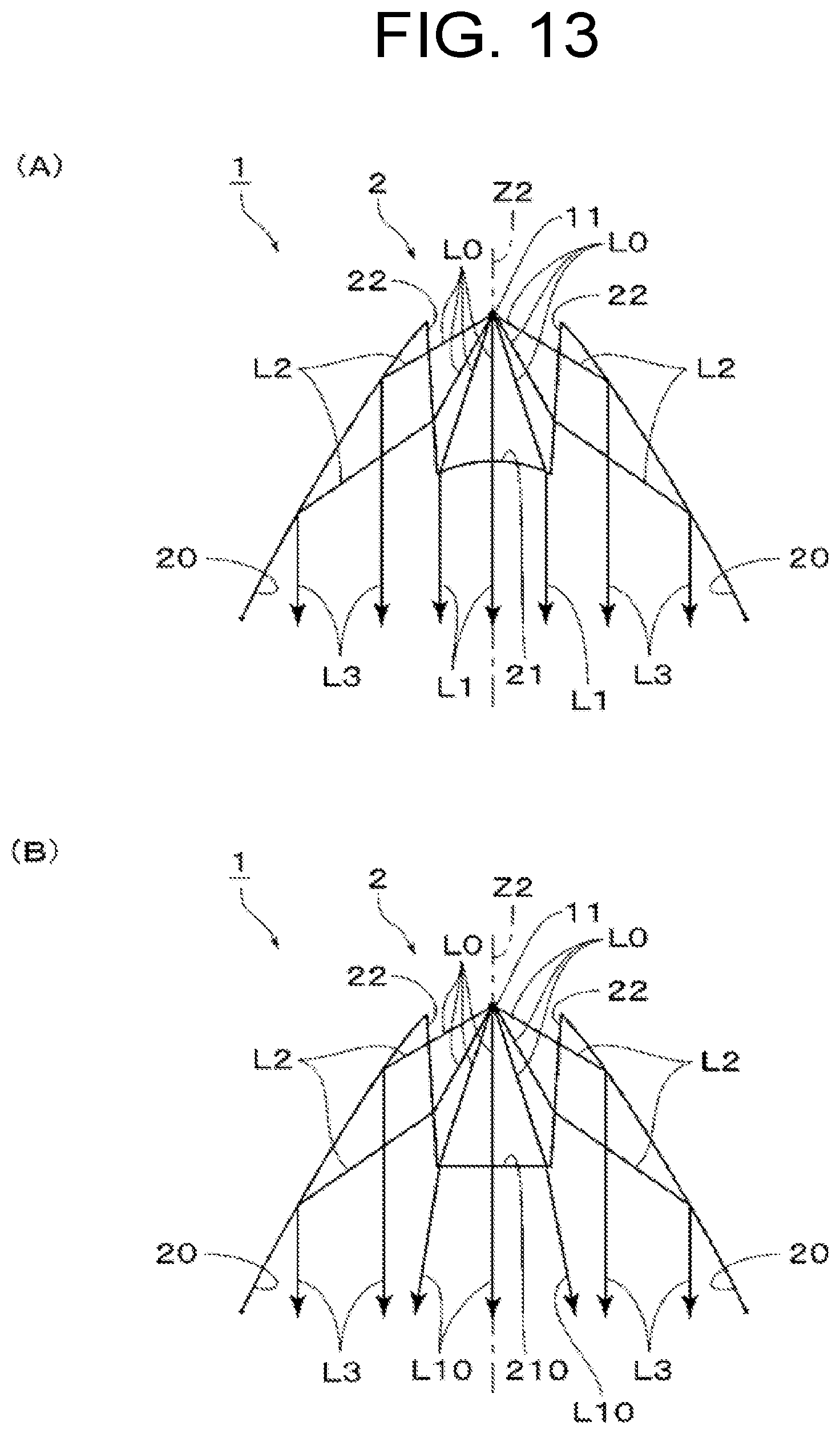 Patent US12305823 Figure 9 – Vehicle lighting appliance lens, vehicle lighting appliance unit, and vehicle lighting appliance device
