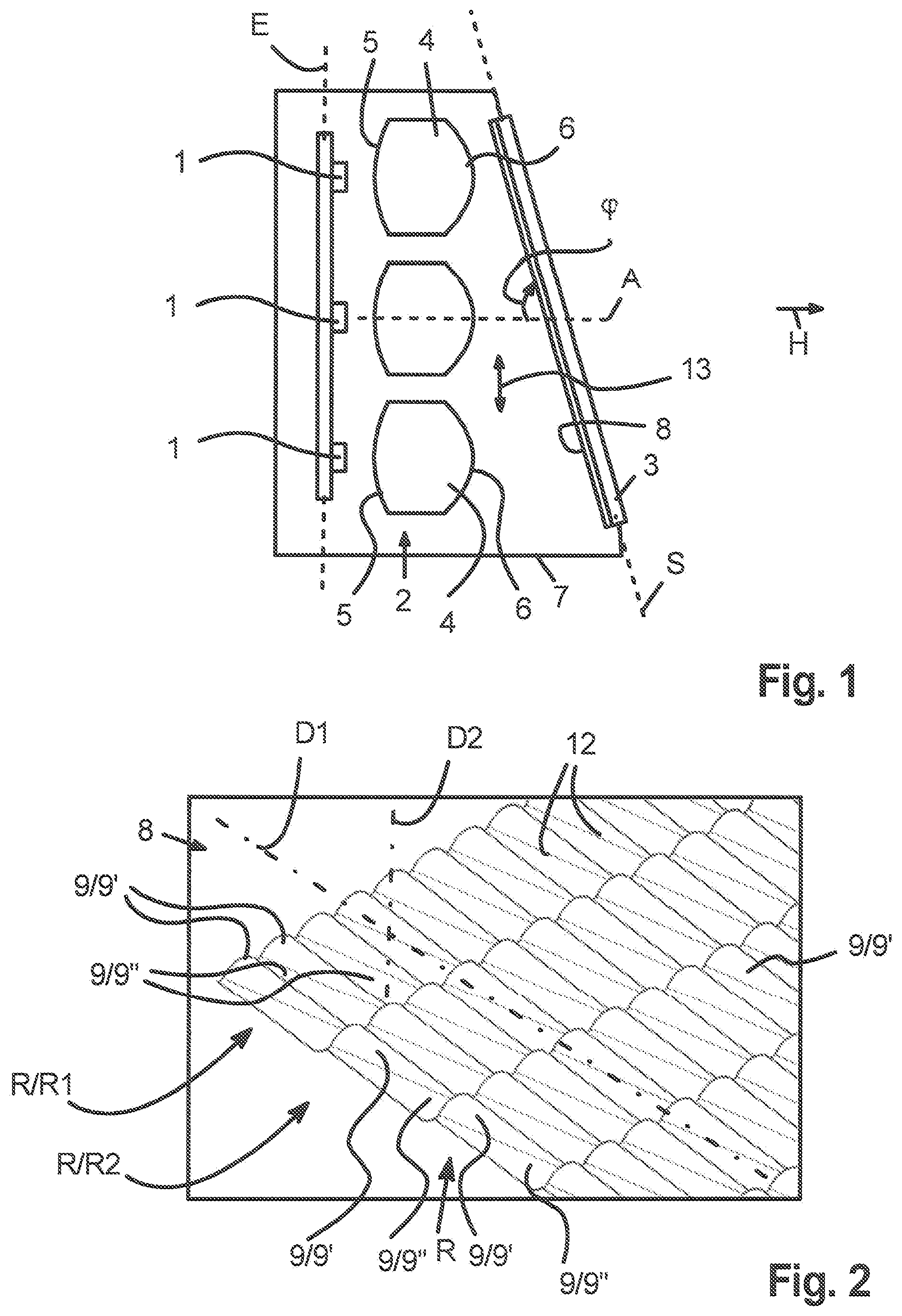 Patent US12305824 Figure 1 – Headlight for vehicles