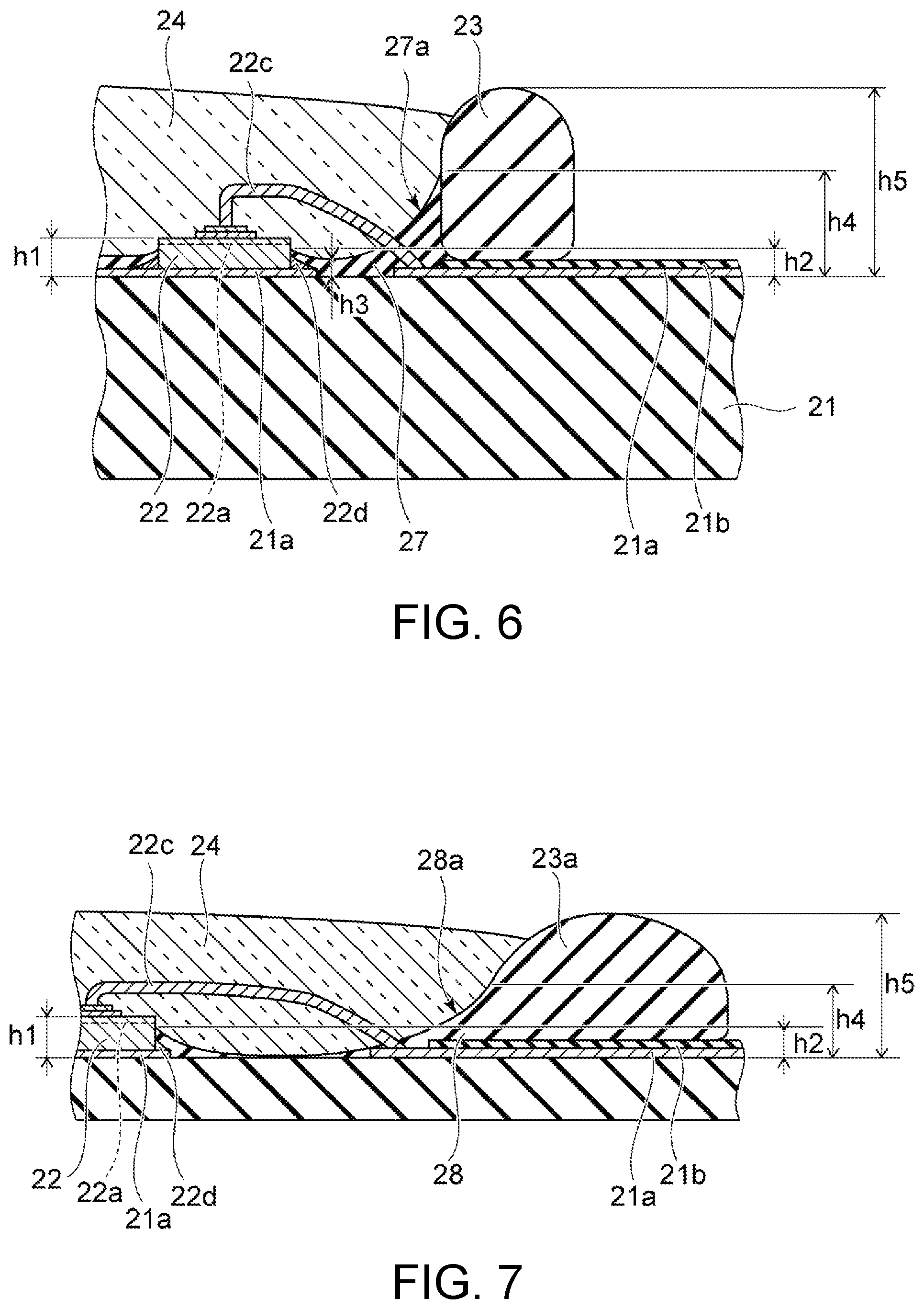 Patent US12305827 Figure 5 – Vehicle lighting device, vehicle lamp, and method for manufacturing vehicle lighting device