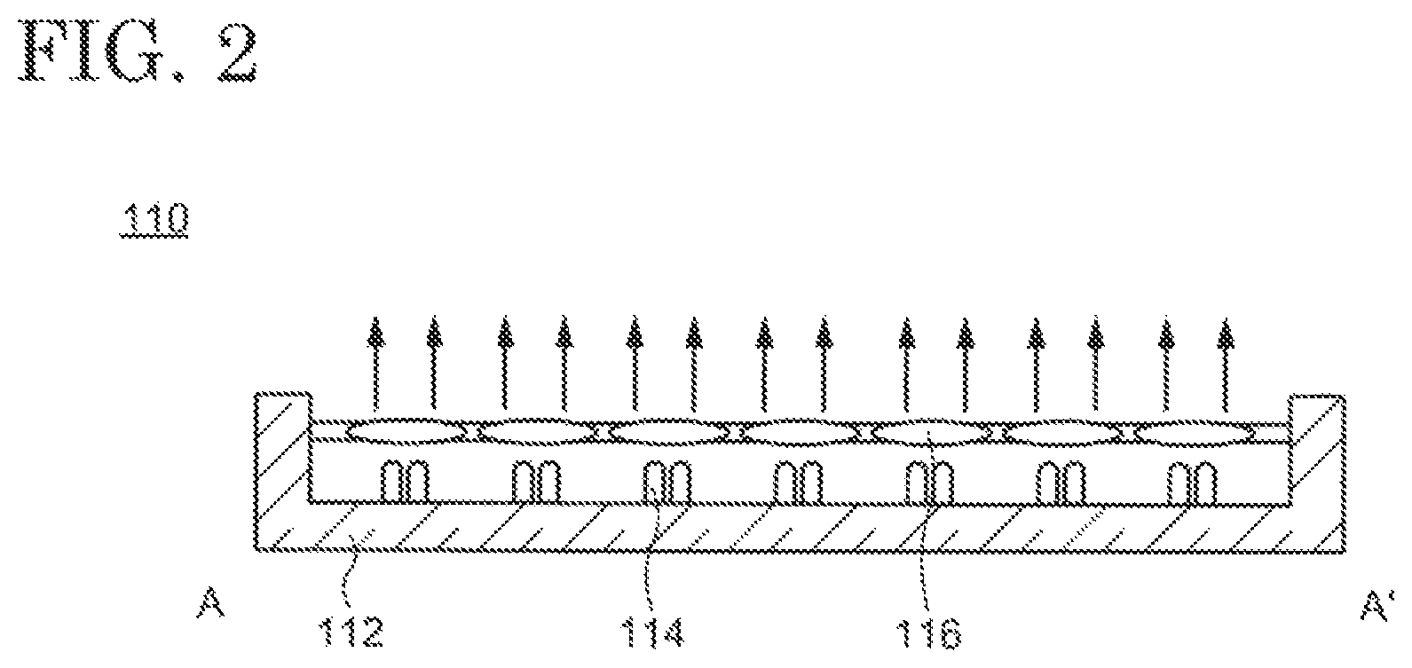 Patent US12305829 Figure 2 – Illumination device and optical element