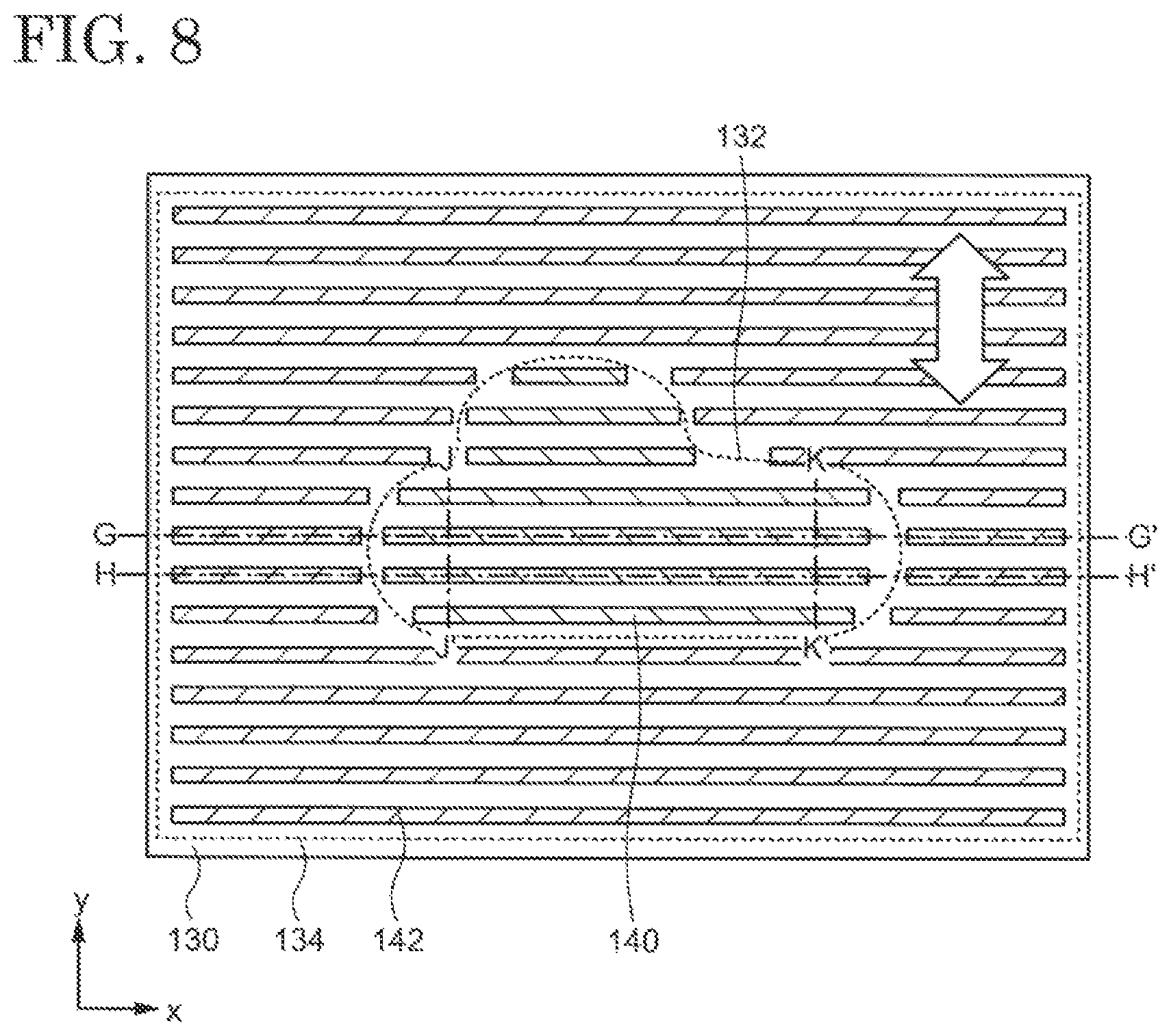 Patent US12305829 Figure 8 – Illumination device and optical element