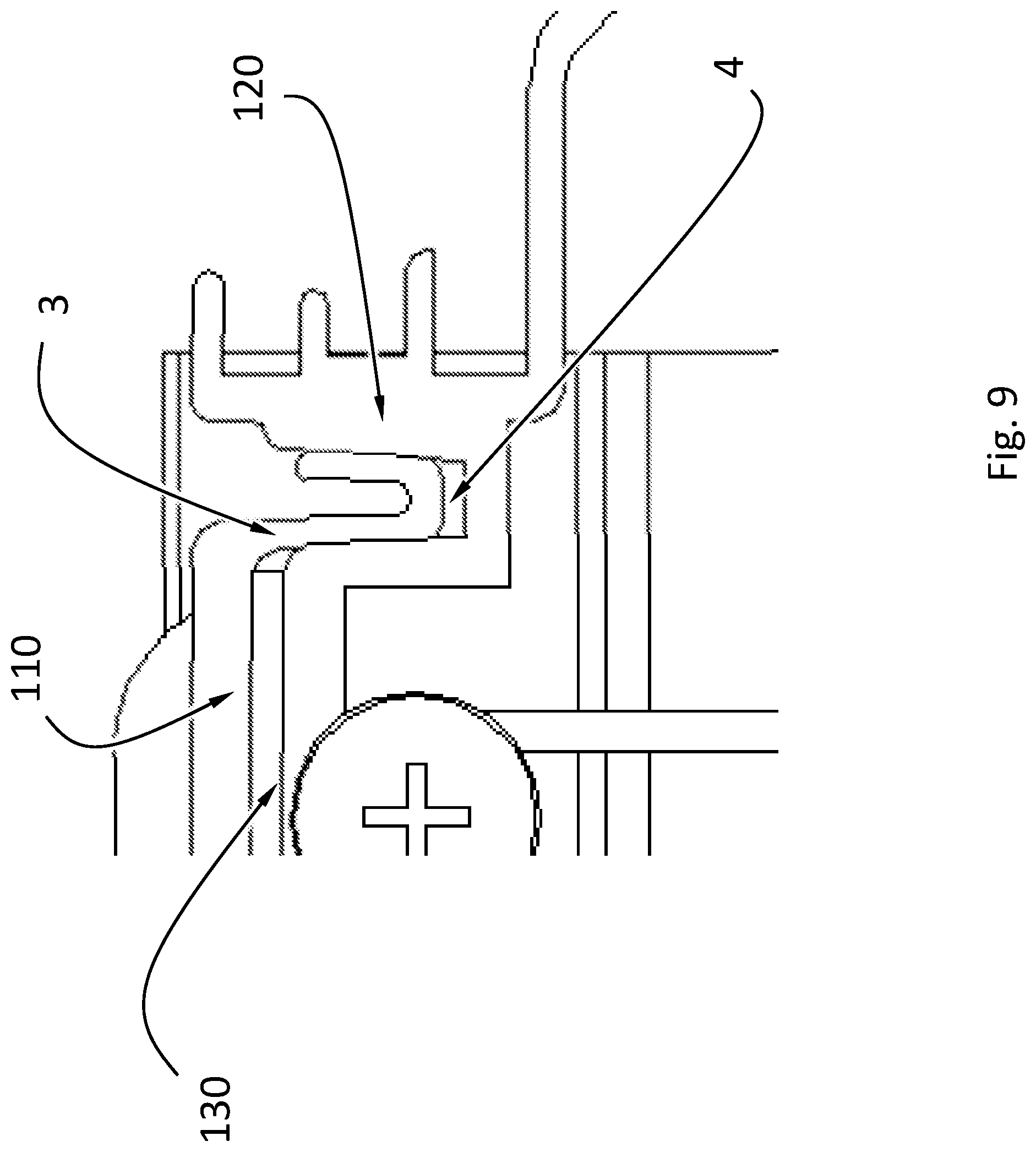 Patent US12305831 Figure 9 – Lighting fixture with threadless fit
