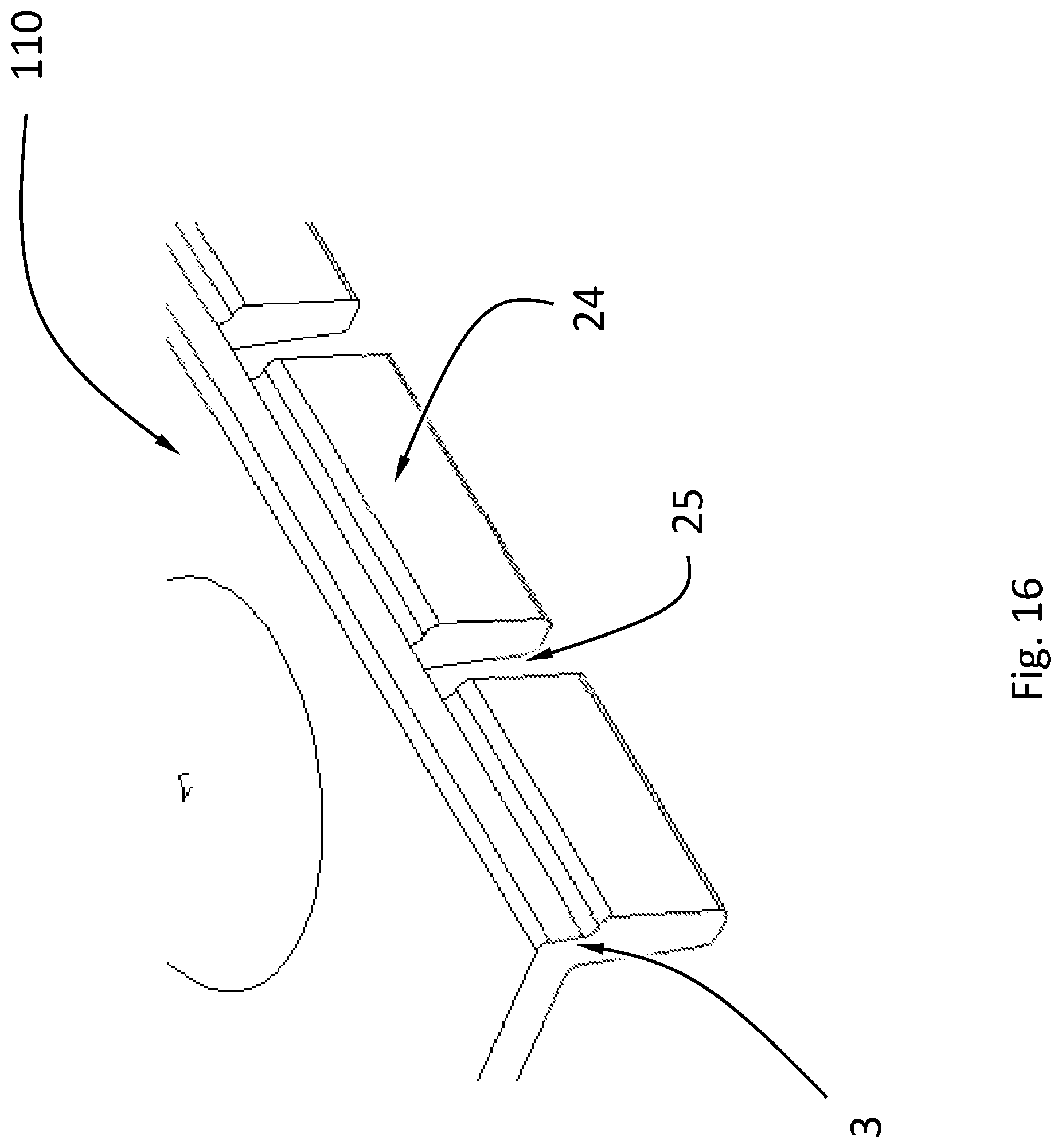 Patent US12305831 Figure 16 – Lighting fixture with threadless fit