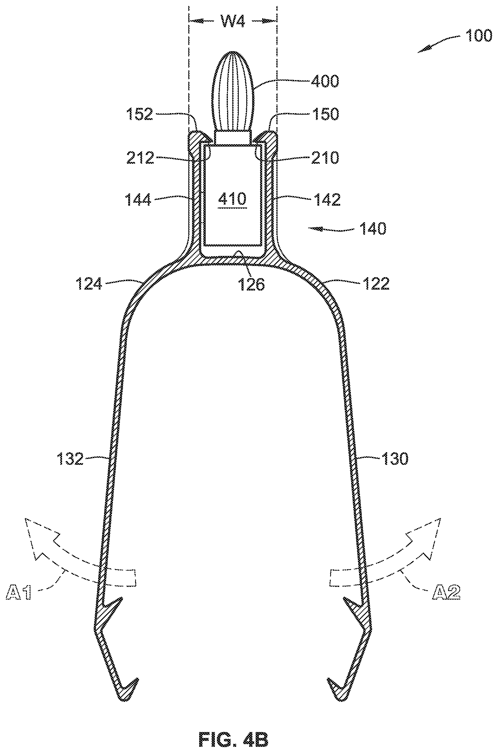 Patent US12305833 Figure 5 – Ridgeline roof clip