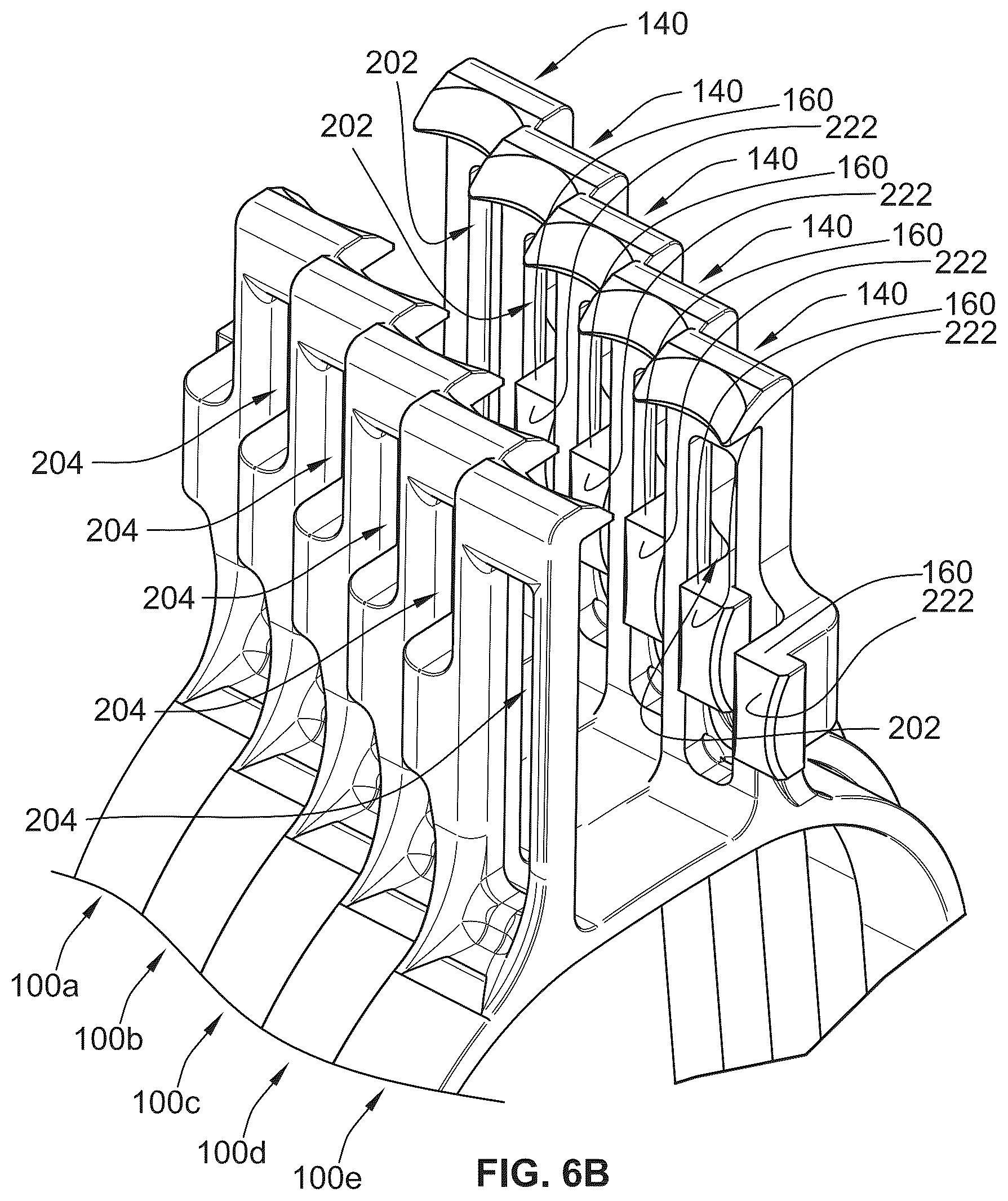 Patent US12305833 Figure 9 – Ridgeline roof clip