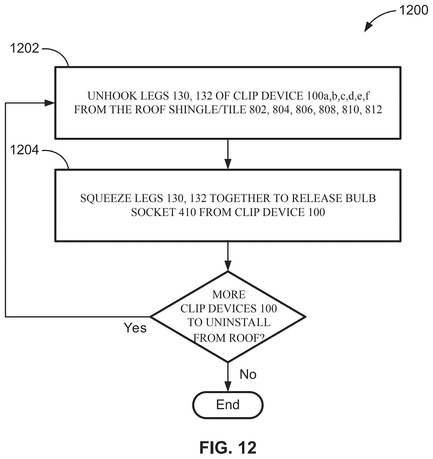 Patent US12305833 Figure 16 – Ridgeline roof clip