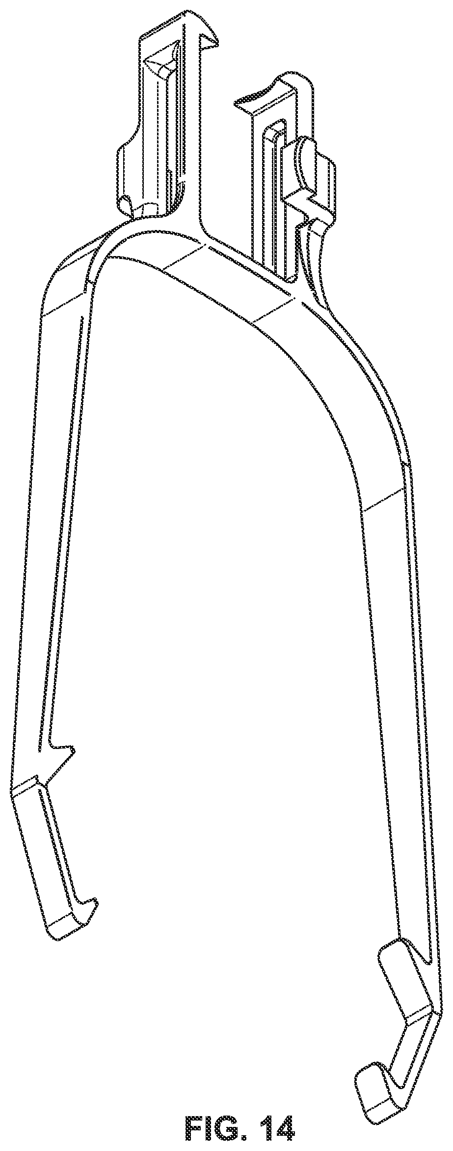 Patent US12305833 Figure 18 – Ridgeline roof clip