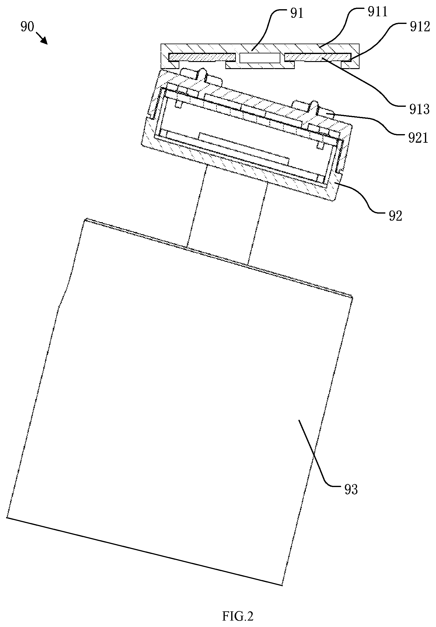 Patent US12305834 Figure 2 – Magnetic connection structure and lighting apparatus