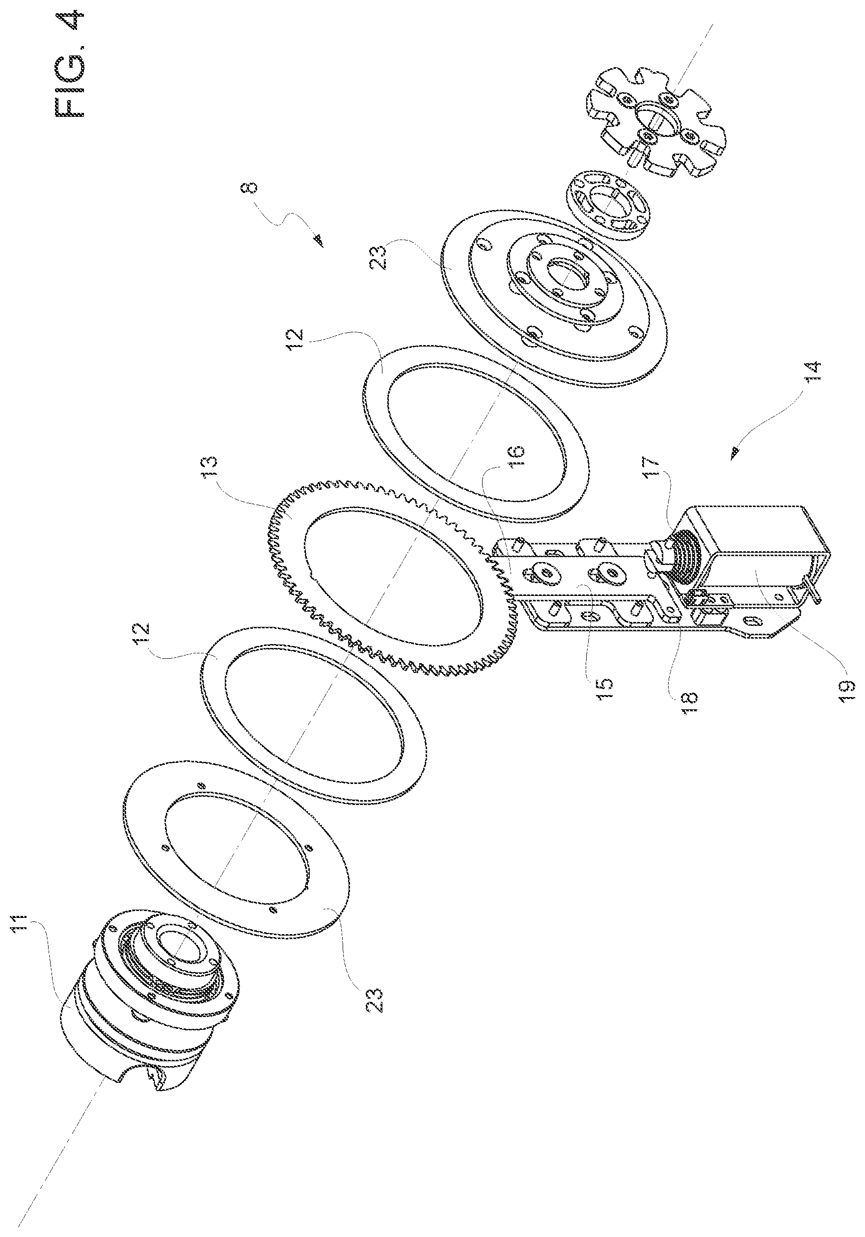 Patent US12305836 Figure 3 – Light fixture, in particular a light fixture for stage