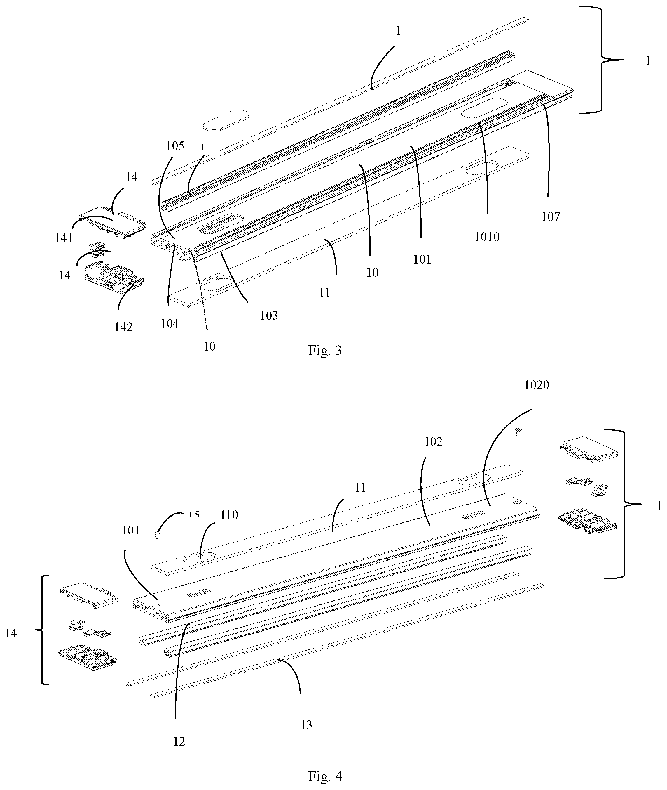 Patent US12305839 Figure 2 – Magnetically-adsorbed conductive track, adapter, electrical apparatus, and electrical system