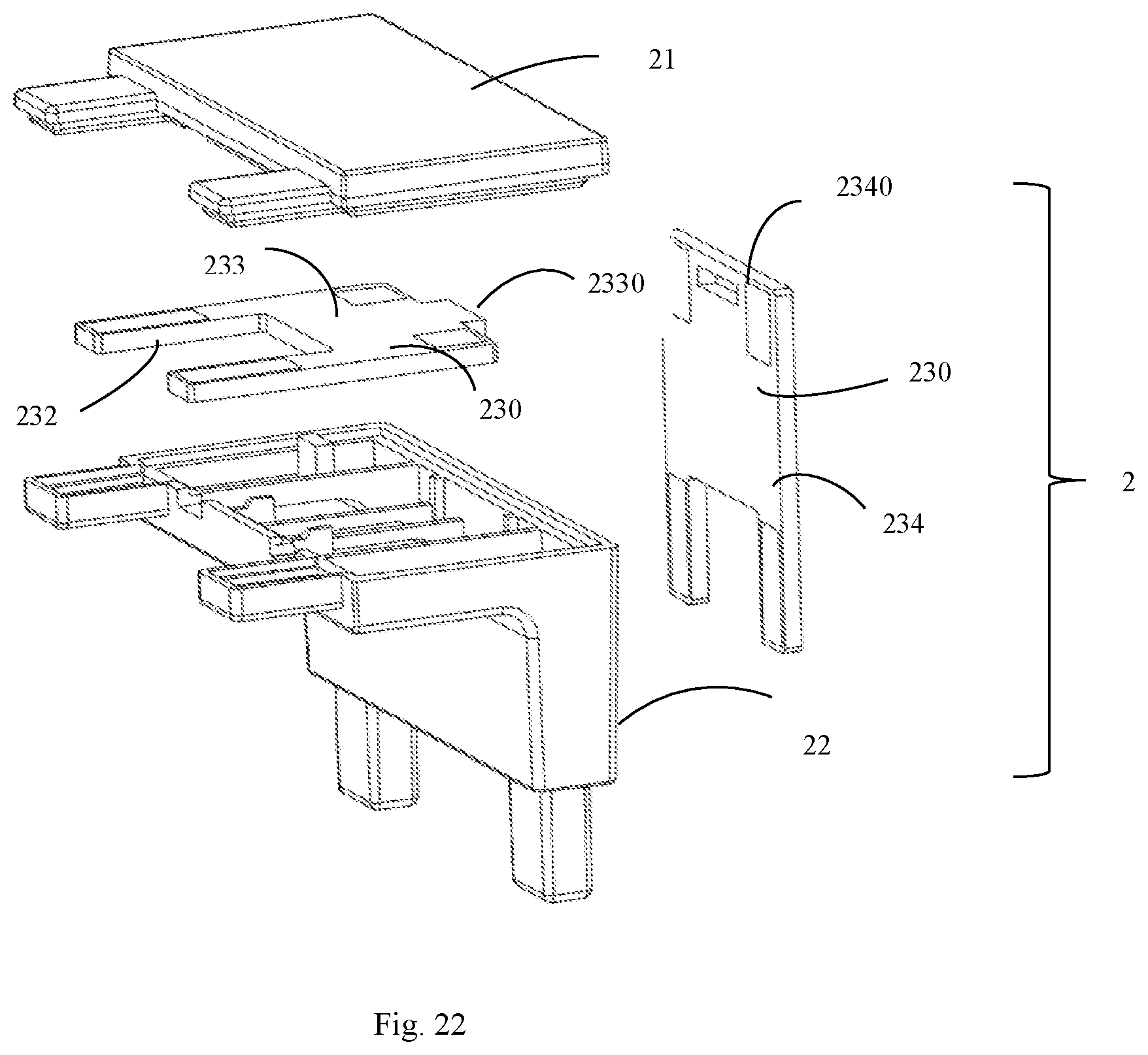 Patent US12305839 Figure 12 – Magnetically-adsorbed conductive track, adapter, electrical apparatus, and electrical system