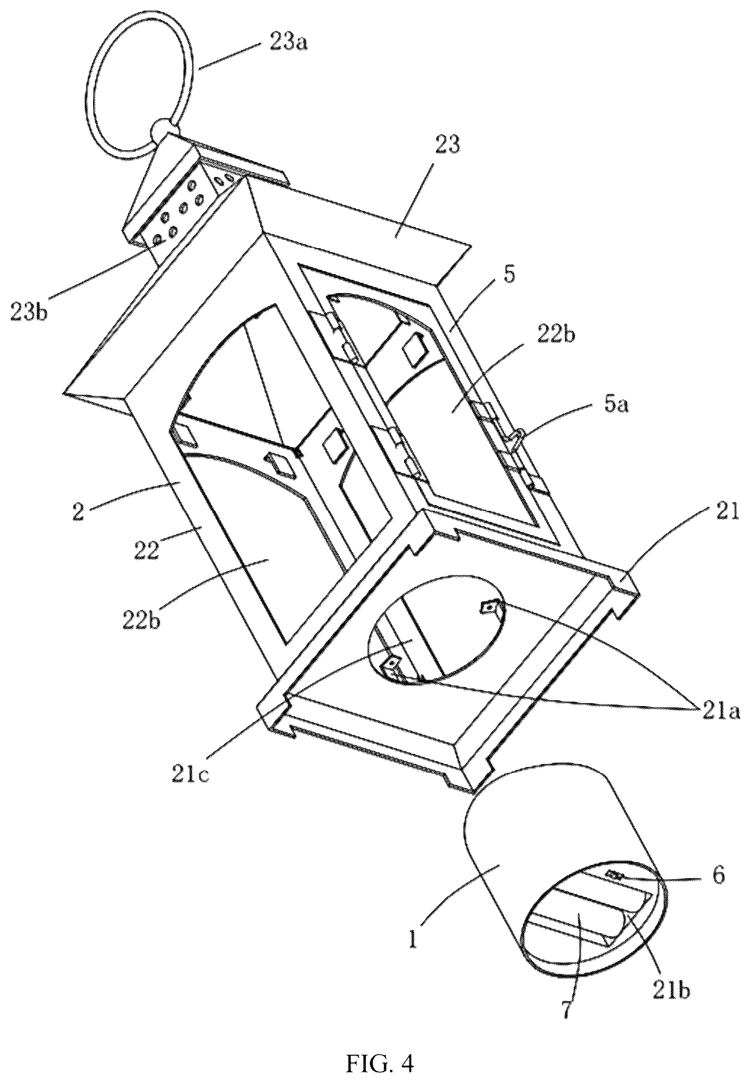 Patent US12305841 Figure 4 – Touch type sensor lantern