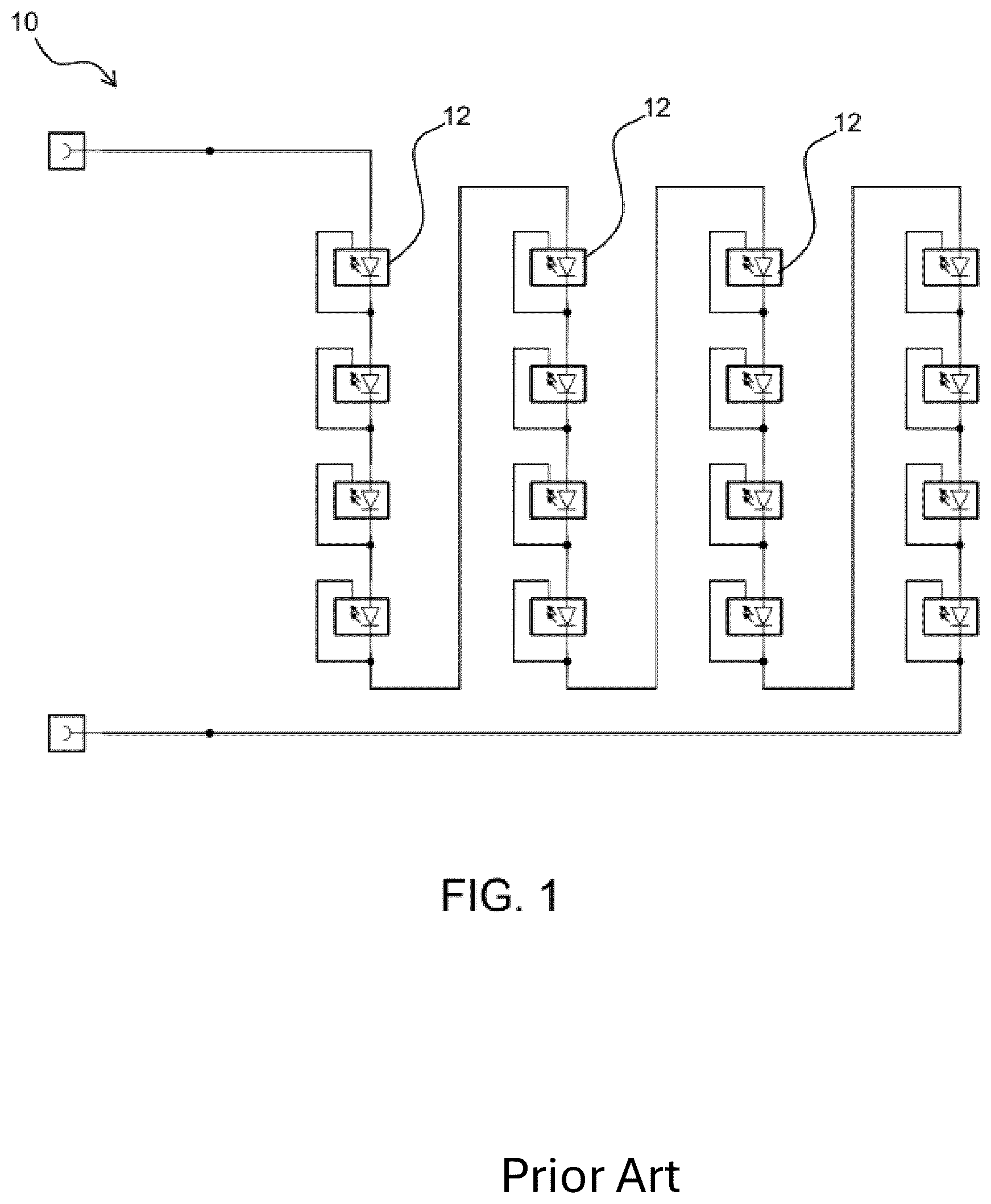 Patent US12305843 — Lighting device having a lens plate — Figure 1