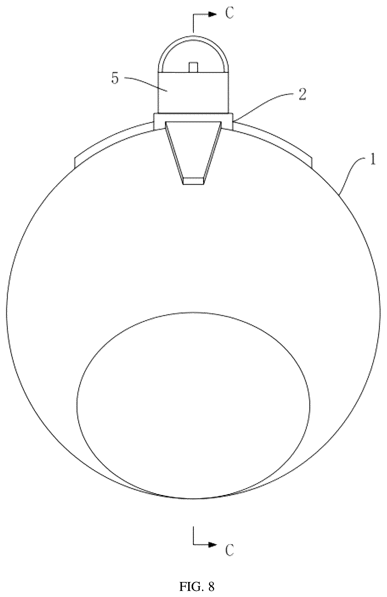 Patent US12305844 Figure 8 – Ball lamp