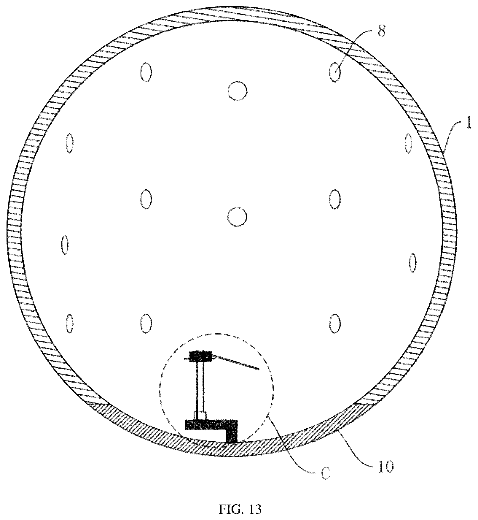 Patent US12305844 Figure 13 – Ball lamp