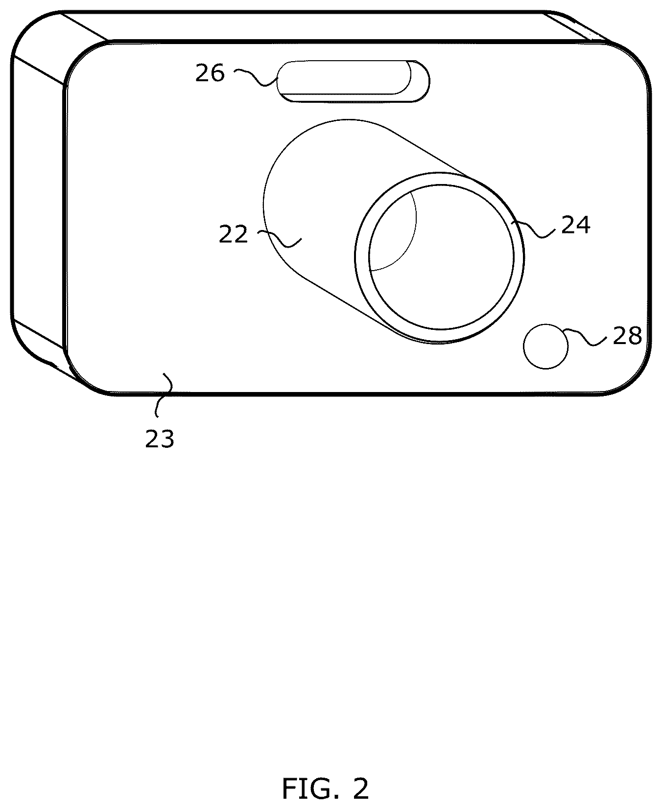 Patent US12305846 Figure 2 – Lightbar with integrated camera system