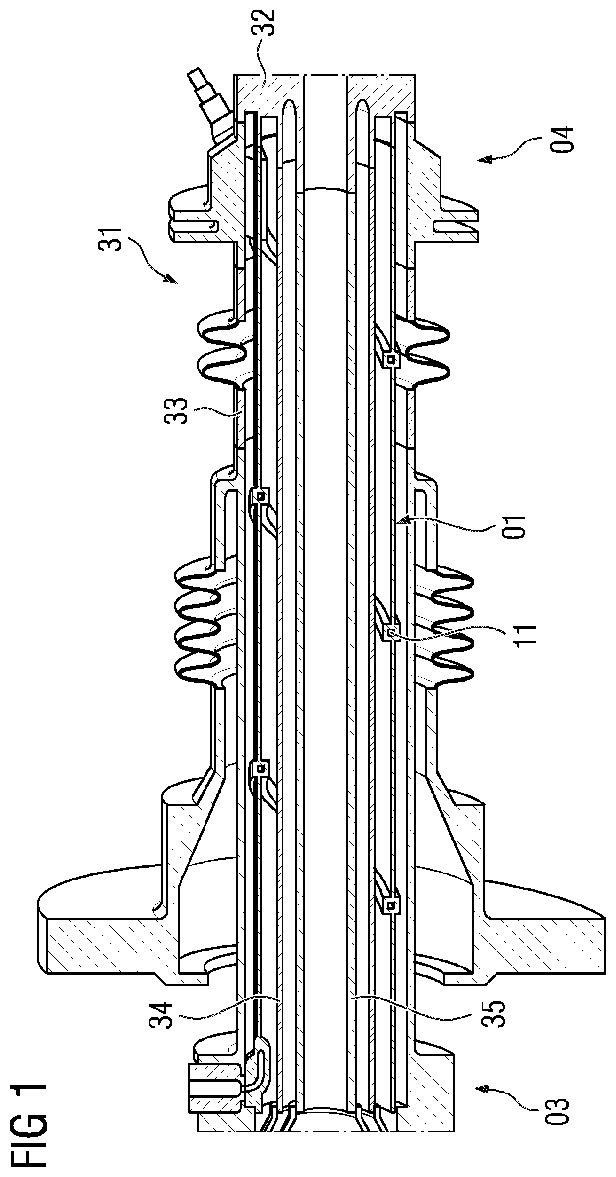 Patent US12305851 Figure 1 – Burner supply tube with fuel channel