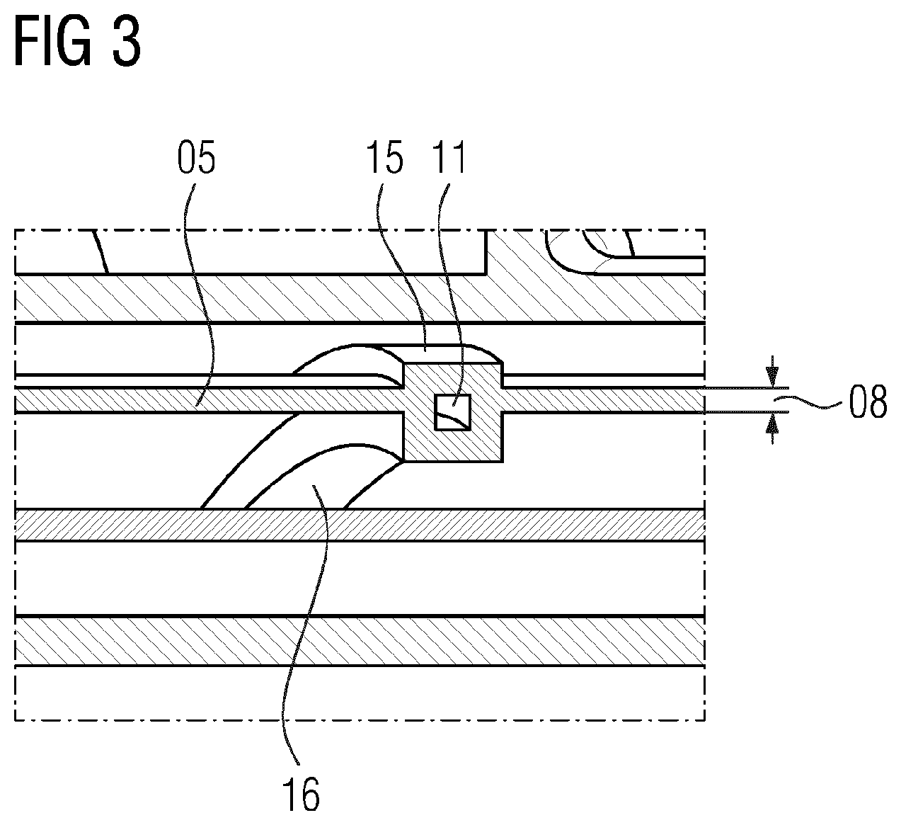 Patent US12305851 Figure 3 – Burner supply tube with fuel channel