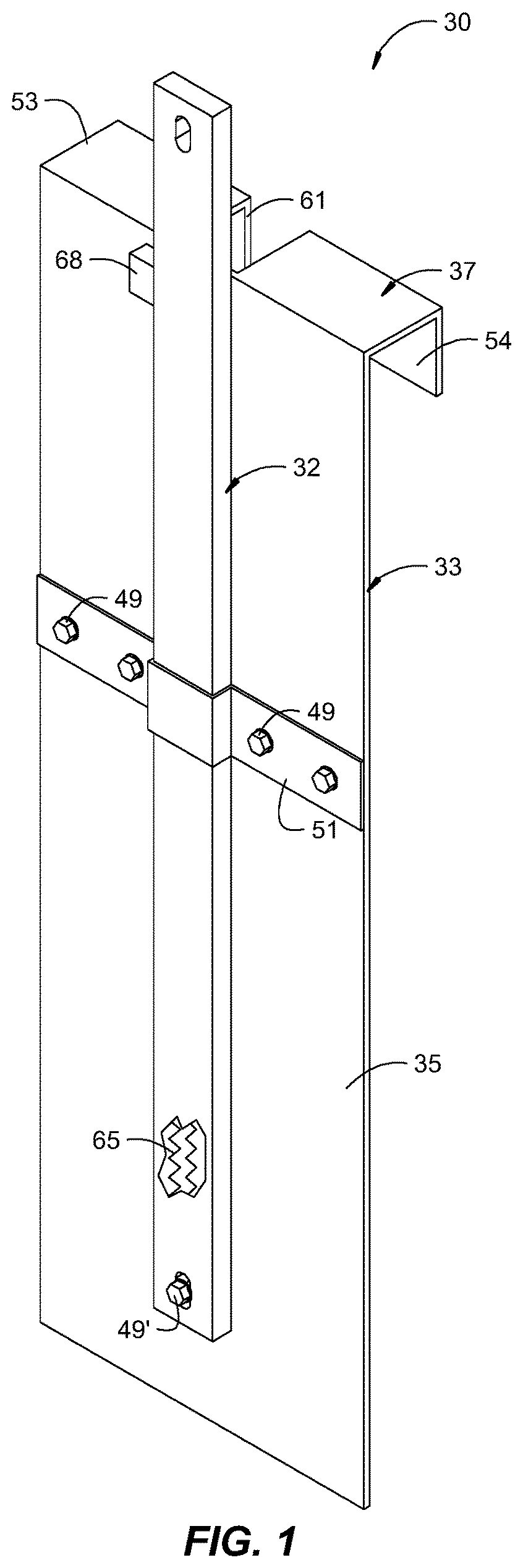 Patent US12305854 Figure 1 – Chimney flue heater
