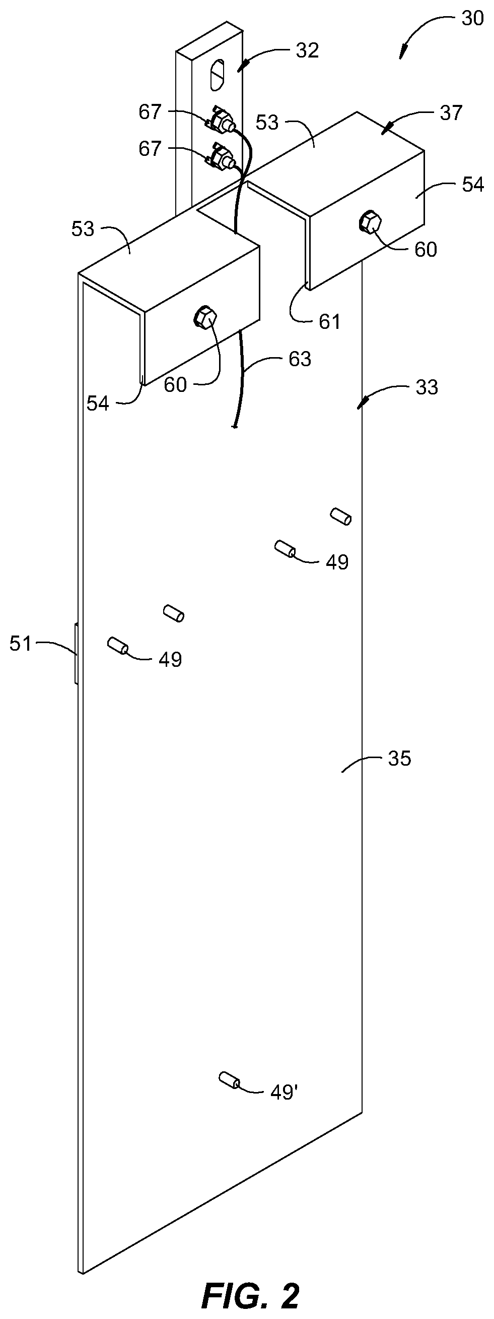 Patent US12305854 Figure 2 – Chimney flue heater