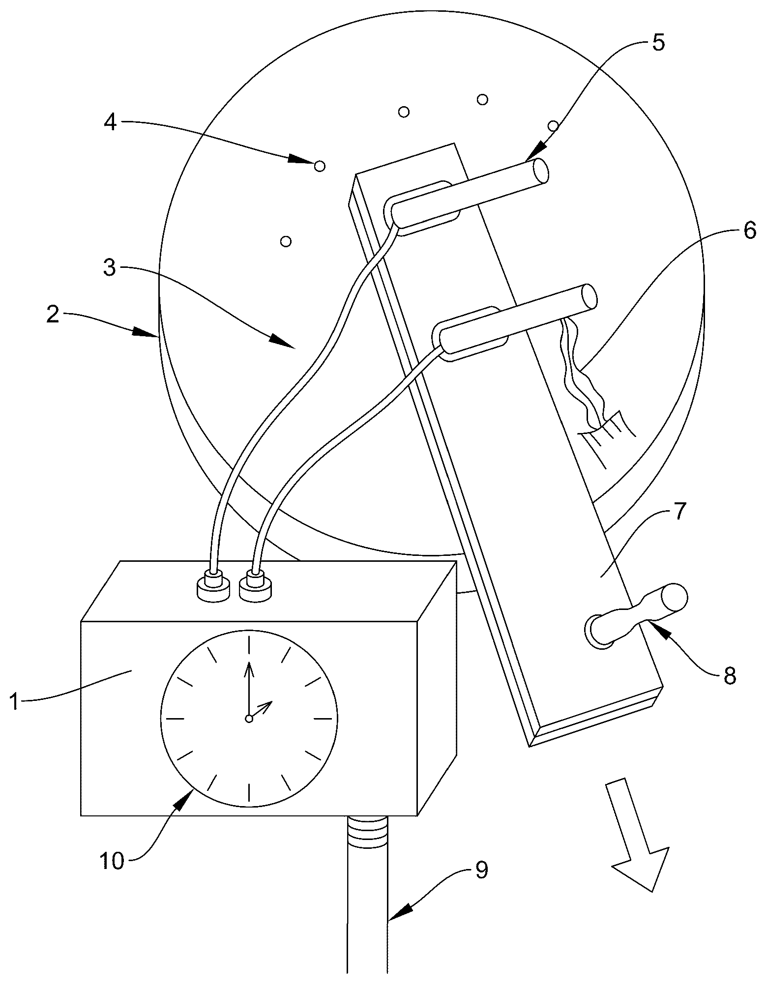 Patent US12305857 Figure 1 – Quick change hot water heater thermocouple