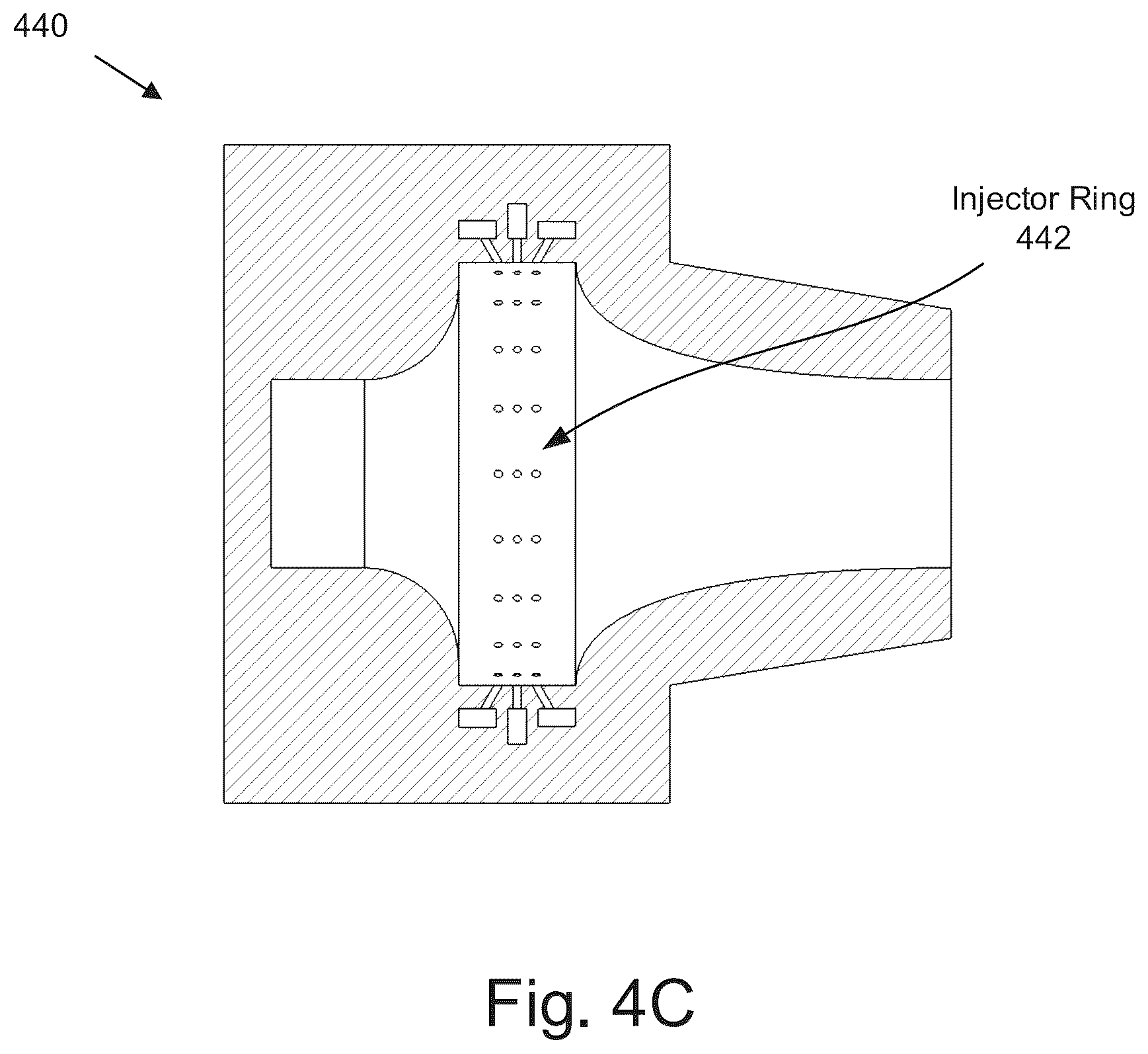 Patent US12305858 Figure 7 – Apparatuses, systems, and methods for optimizing acoustic wave confinement to increase combustion efficiency