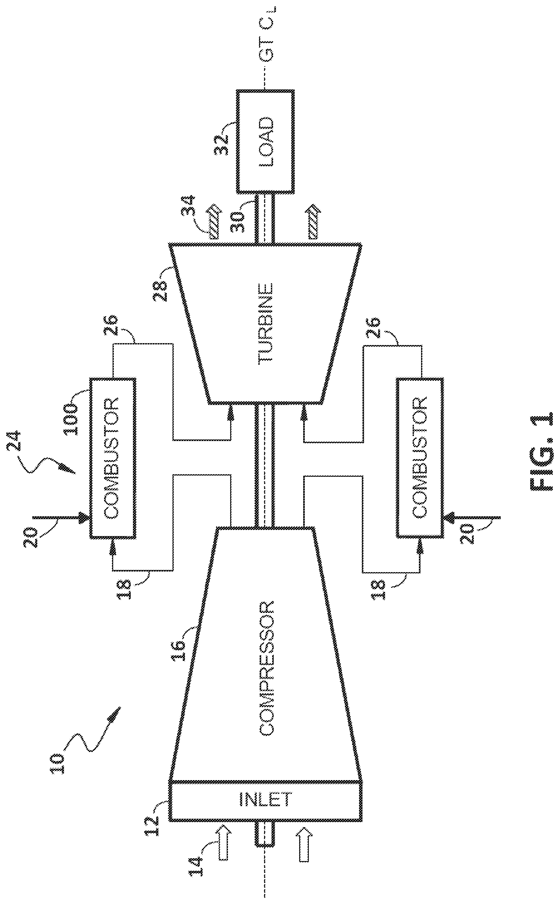 Patent US12305860 Figure 1 – Bundled tube fuel nozzle assembly for gas turbine combustor