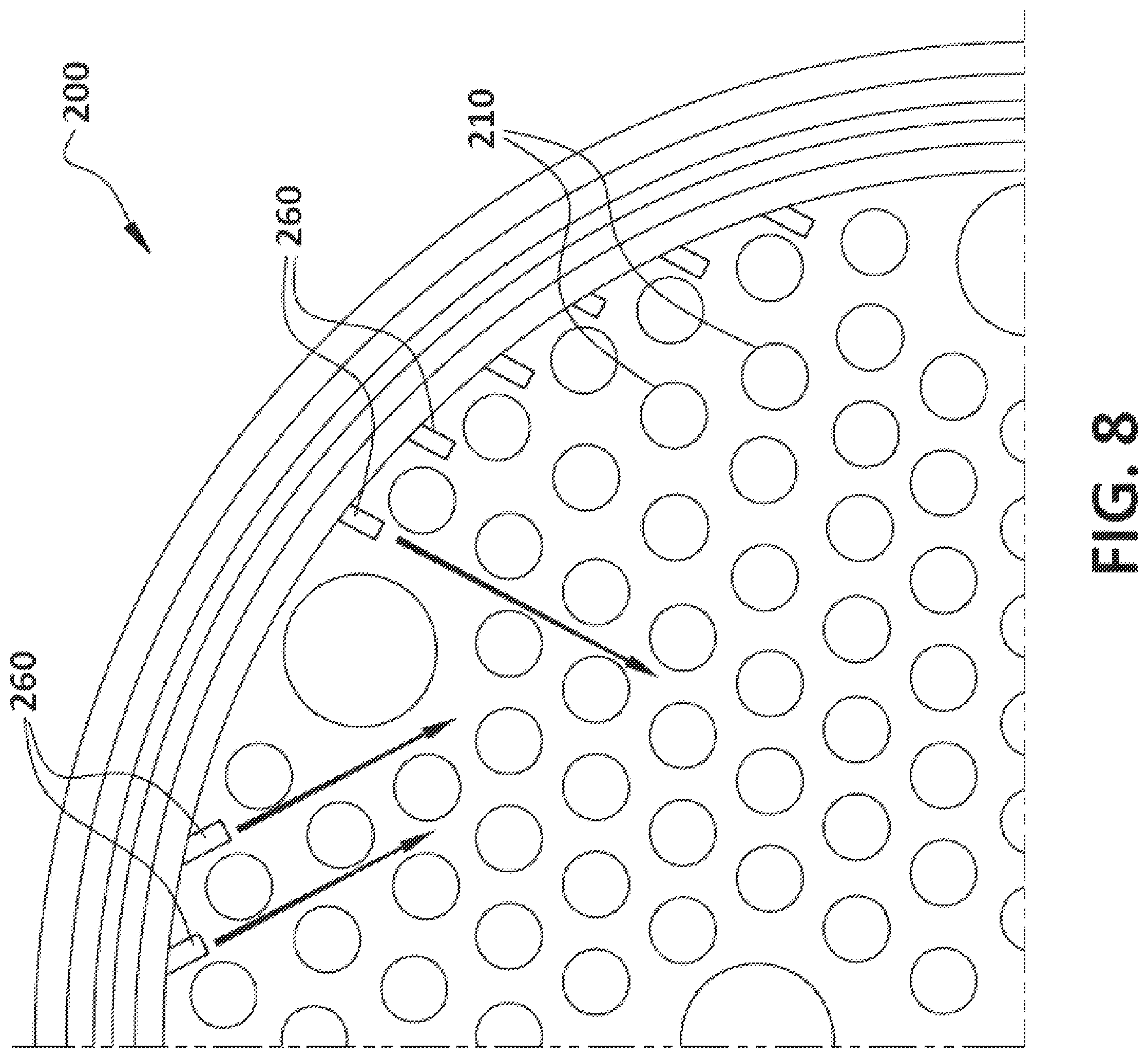 Patent US12305860 Figure 8 – Bundled tube fuel nozzle assembly for gas turbine combustor