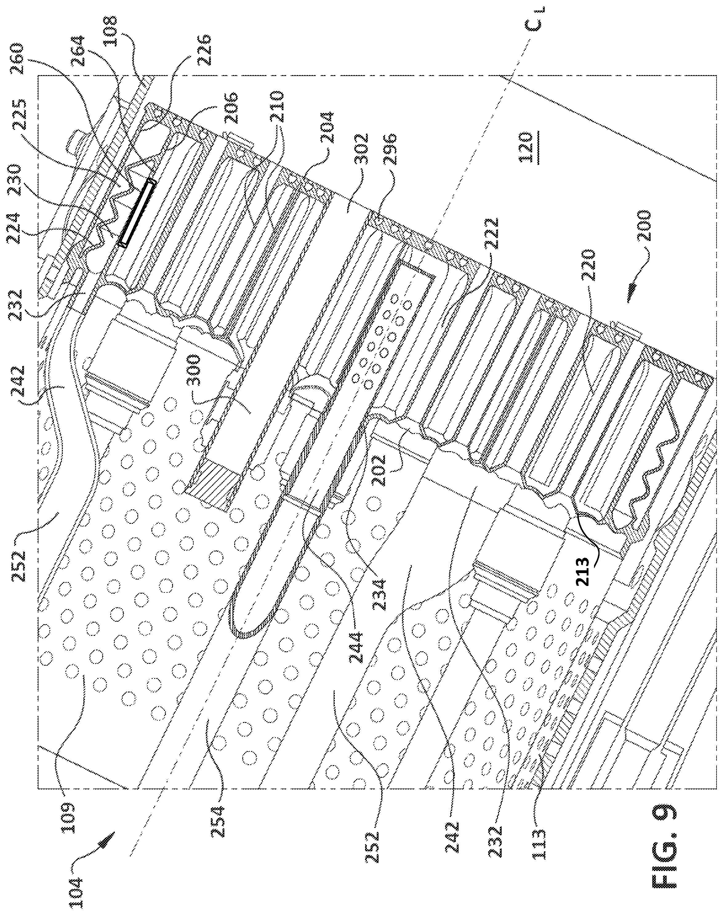 Patent US12305860 Figure 9 – Bundled tube fuel nozzle assembly for gas turbine combustor
