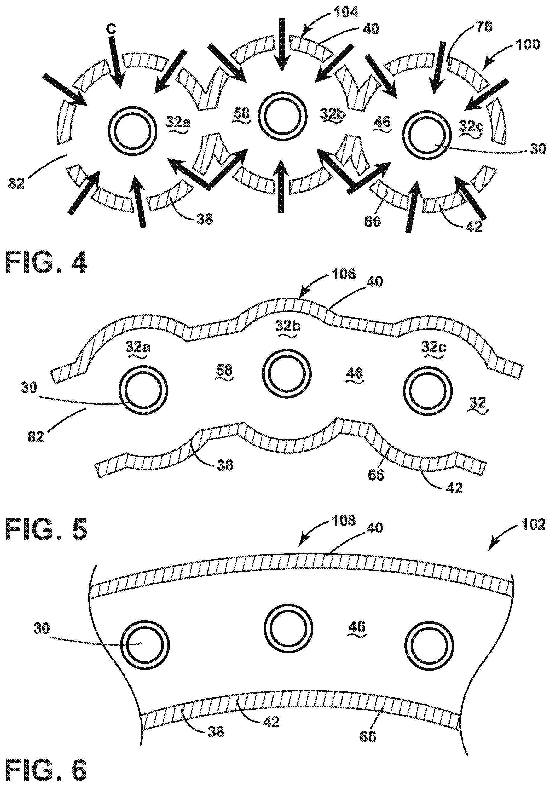 Patent US12305861 Figure 4 – Combustor with baffle