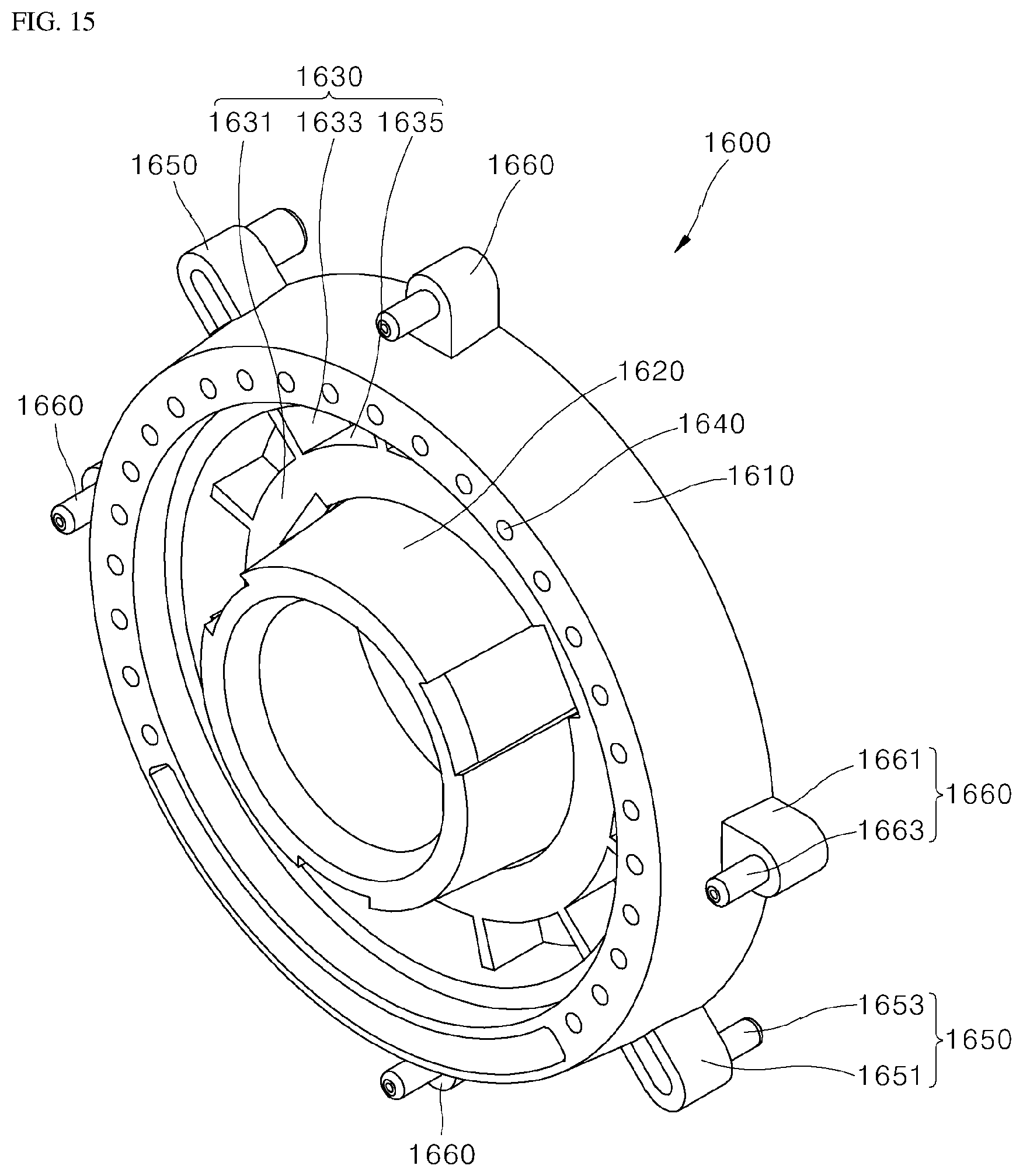 Patent US12305862 Figure 15 – Cooking appliance