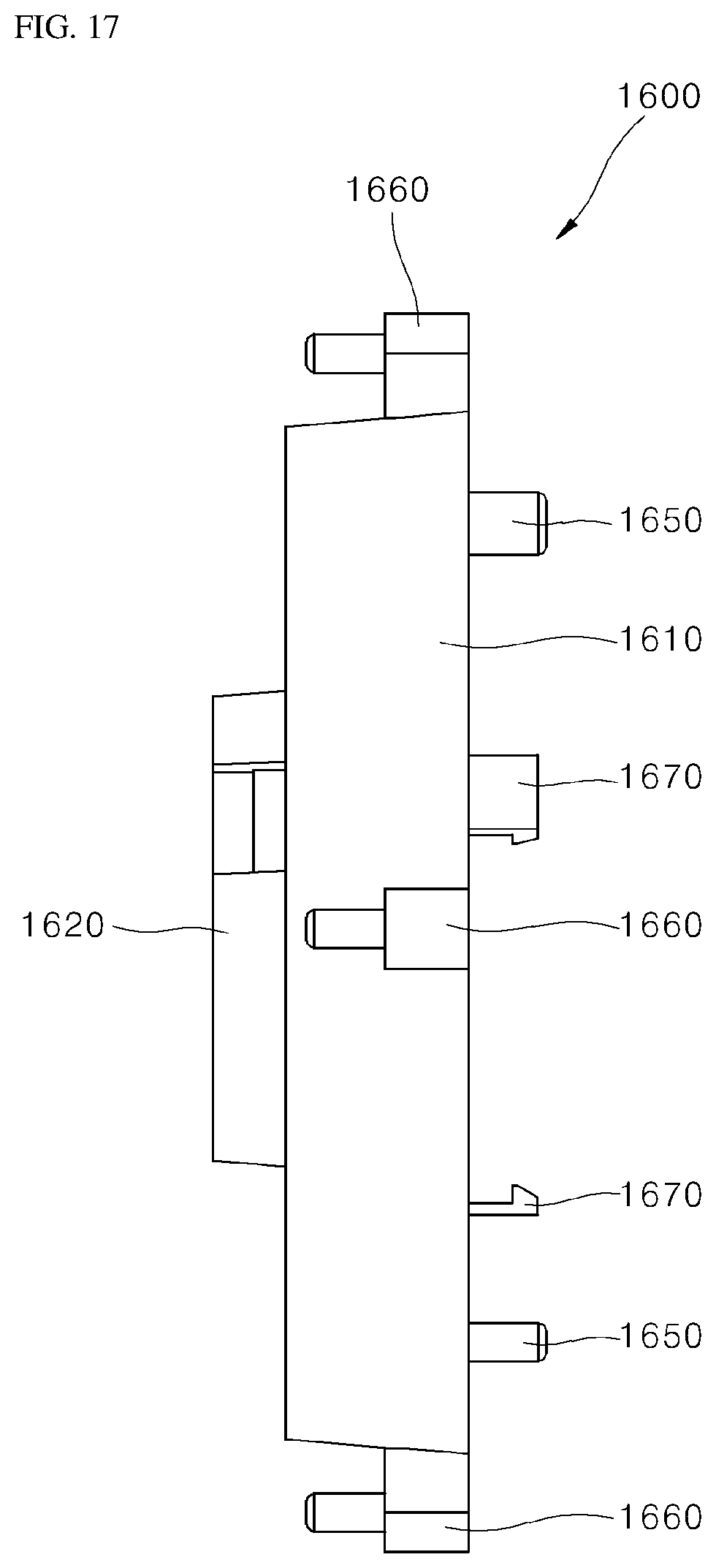 Patent US12305862 Figure 17 – Cooking appliance